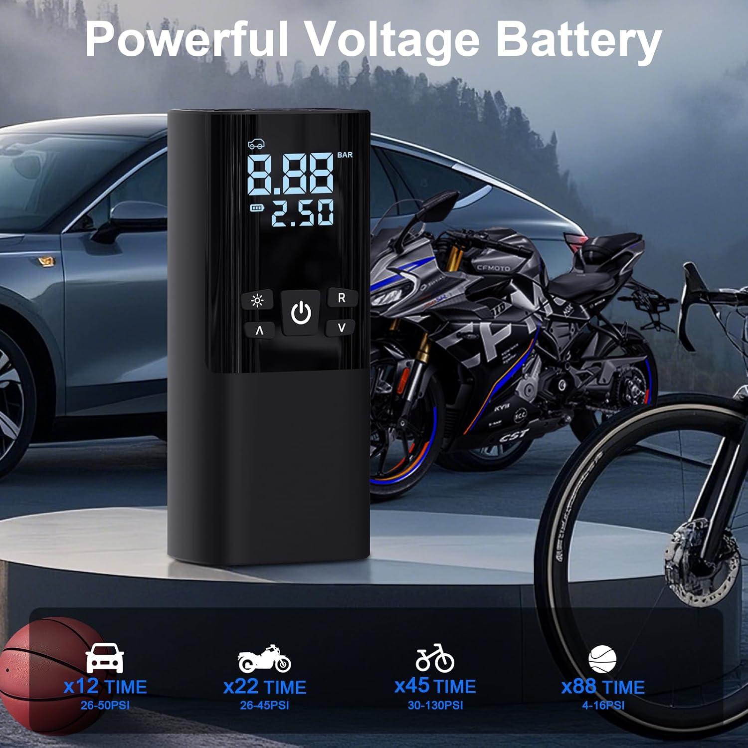 Compresor de Aire Portátil DCV CQB-01 150 PSI Inalámbrico