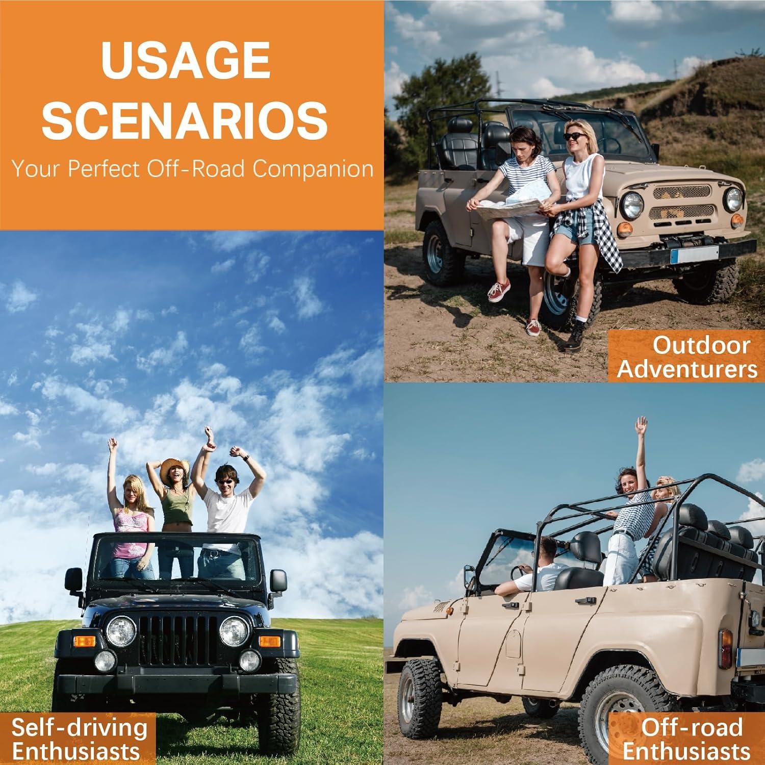 Sistema de Inflación y Desinflación 4 Neumáticos Frauty con Manómetro Digital