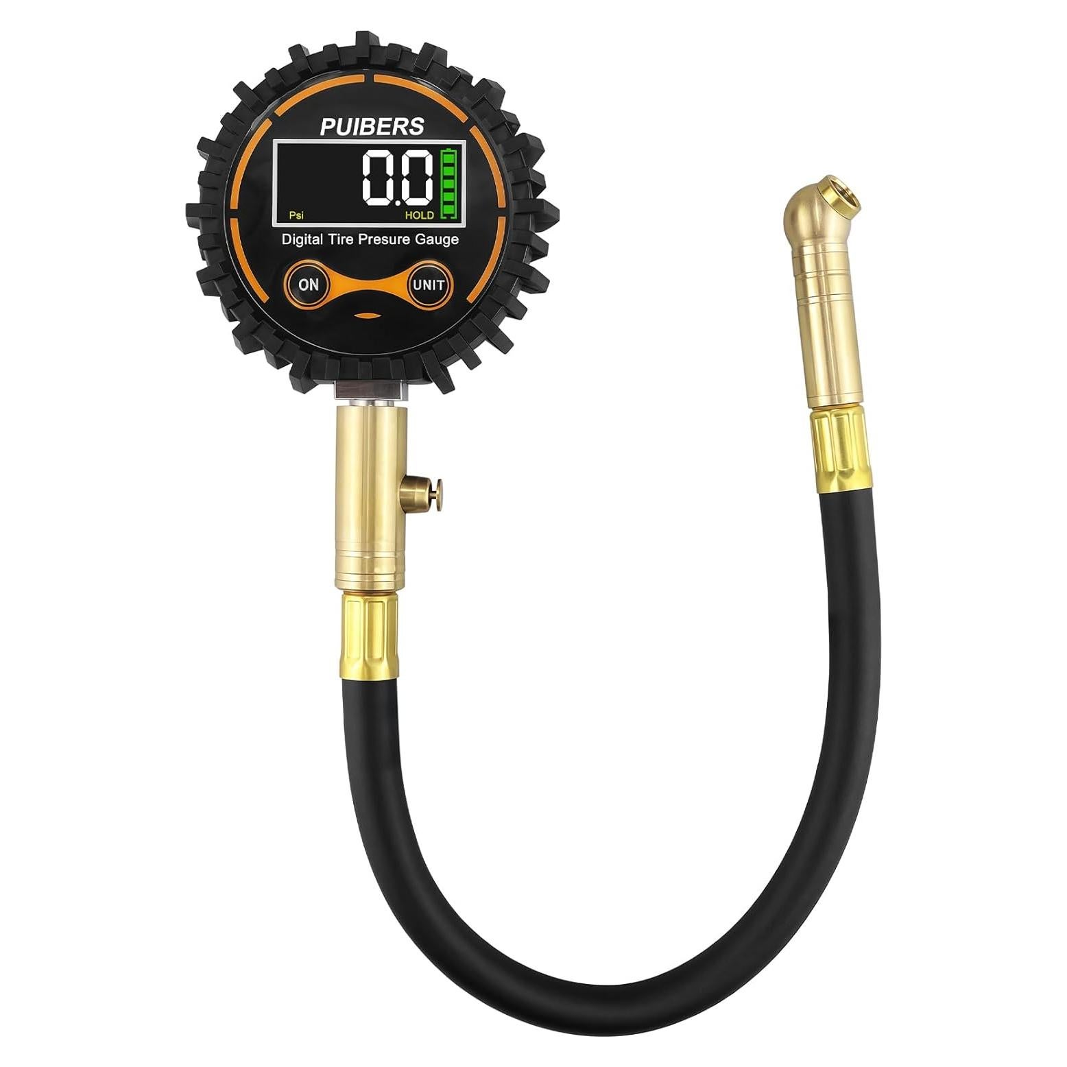 Medidor Digital de Presión de Neumáticos PUIBERS 0-10 Bar LCD