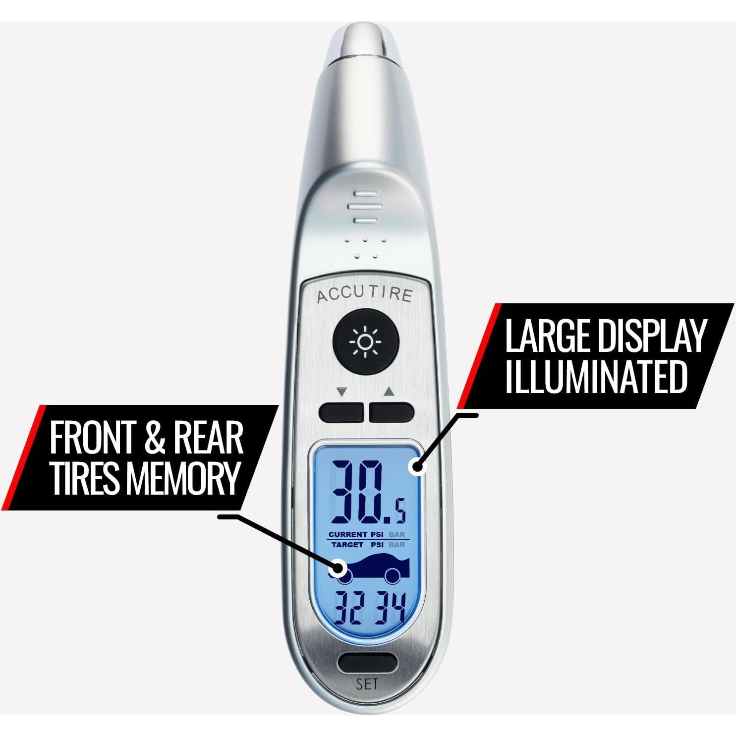 Medidor de Presión de Neumáticos Accutire MS-4350B