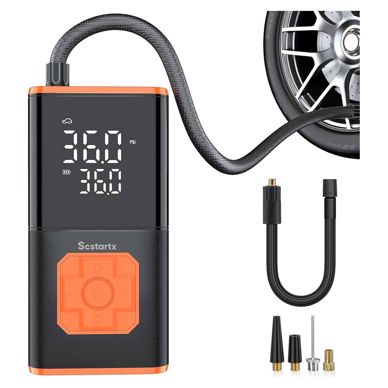 Compresor de Aire Portátil Scstartx CQB-508 150 PSI Inalámbrico