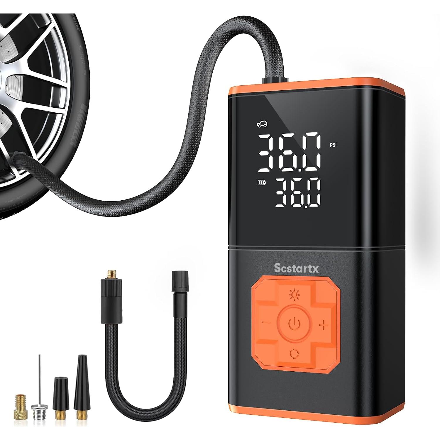 Compresor de Aire Portátil Scstartx CQB-508 150 PSI Inalámbrico