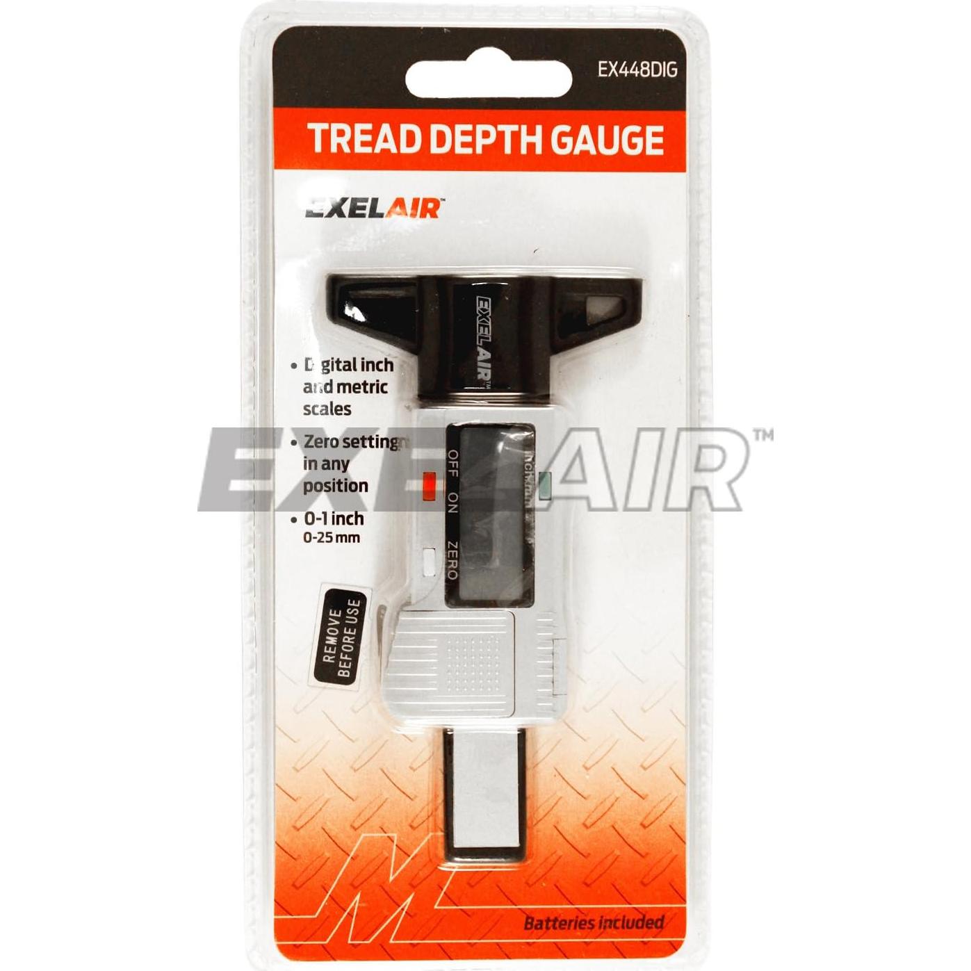 Medidor Digital de Profundidad de Banda de Rodadura Milton EX448DIG