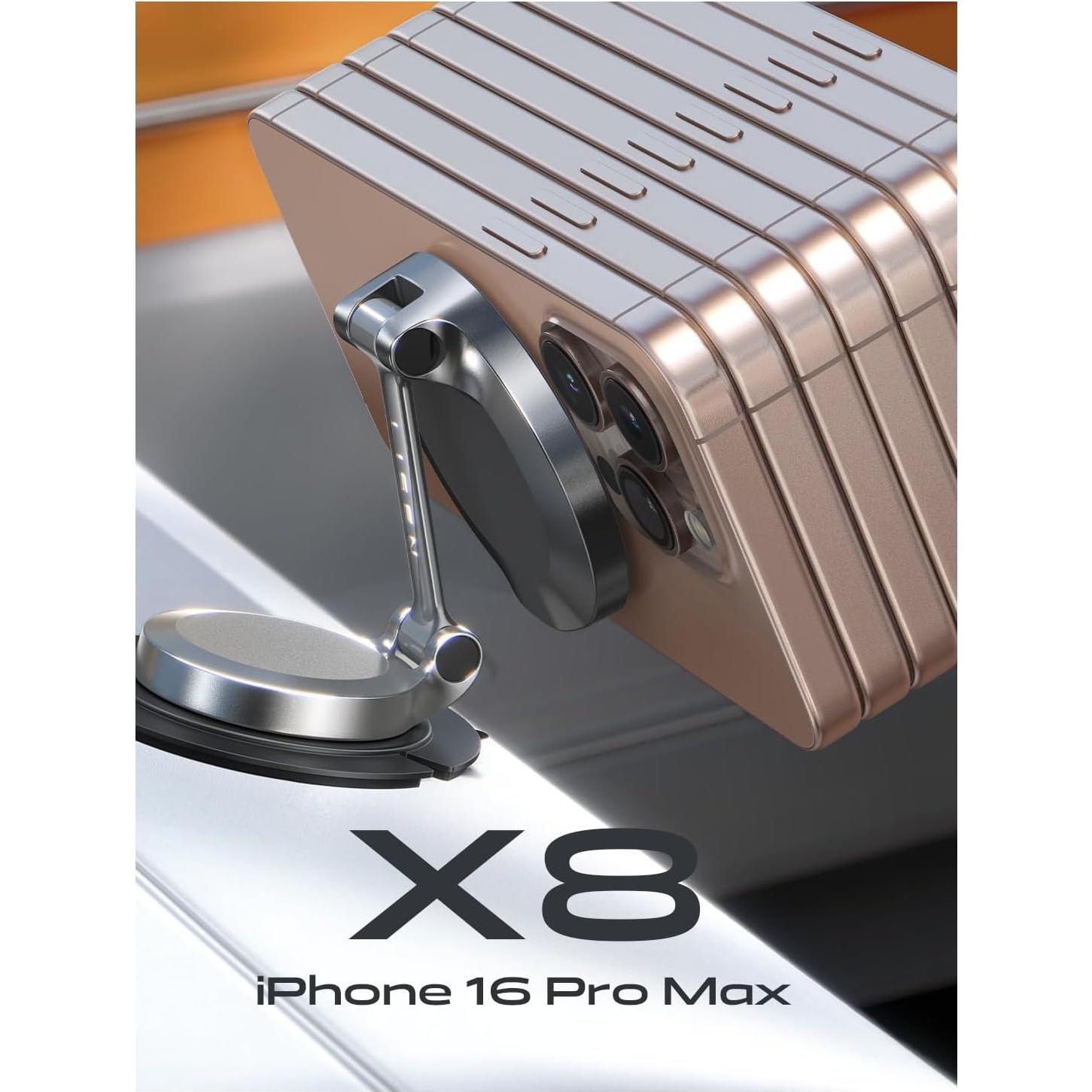 Soporte de Coche Magsafe LISEN 15W Carga Rápida Ajustable