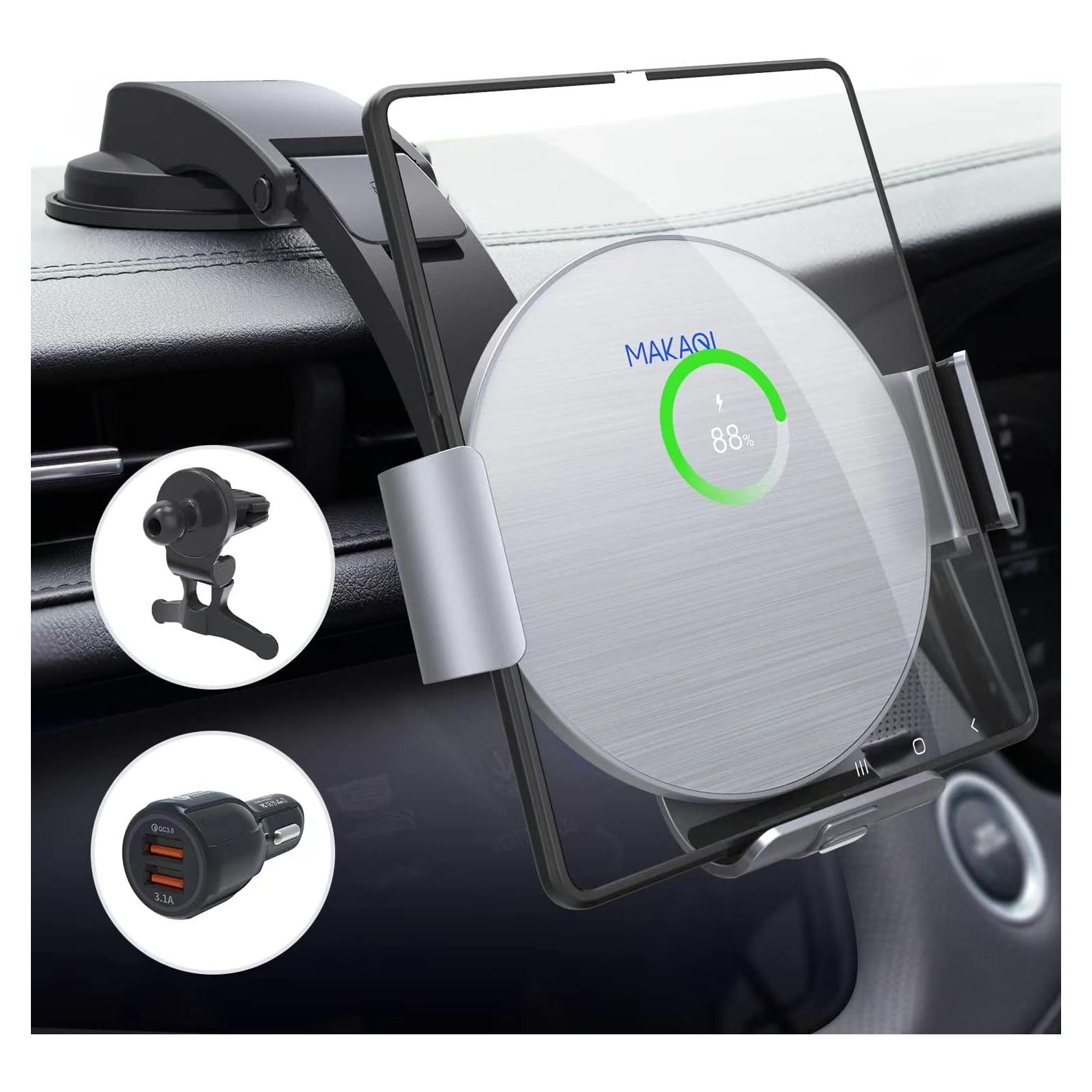 Cargador Inalámbrico para Auto MAKAQI para Galaxy Z Fold 7-2