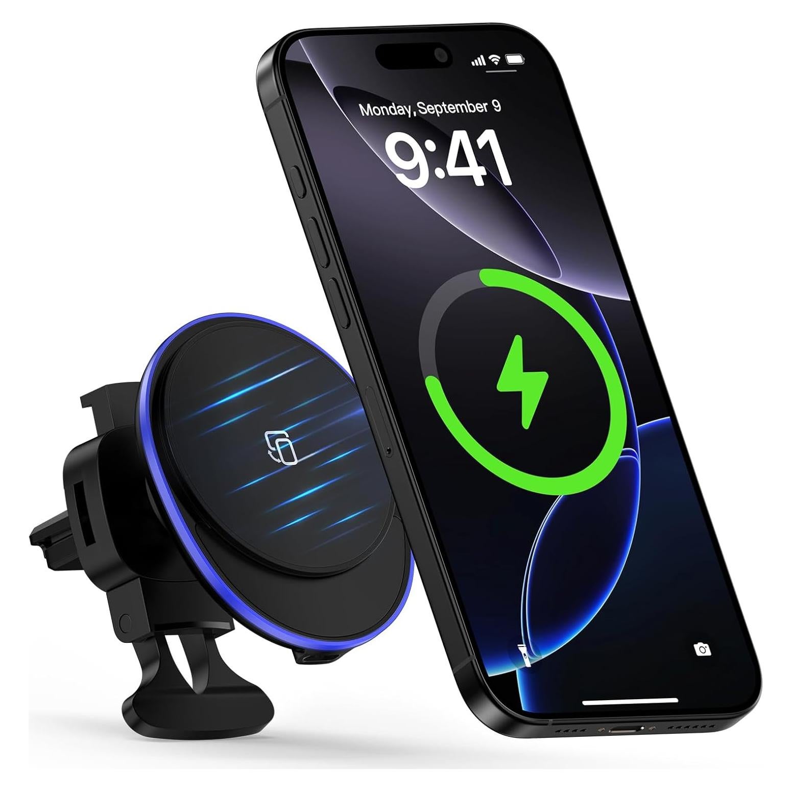 Cargador Inalámbrico Magnético para Auto 15W SHENZHEN