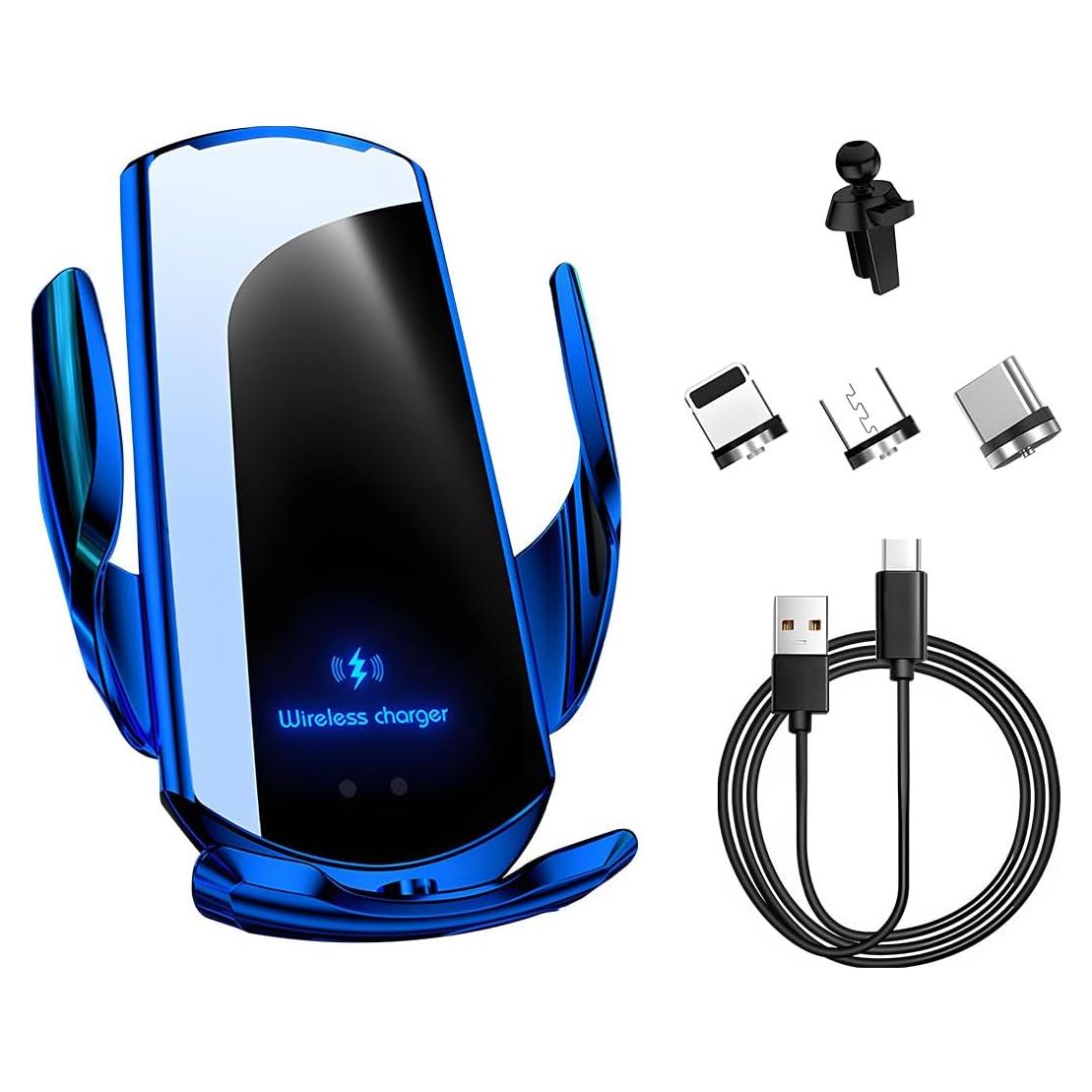 Cargador Inalámbrico para Automóvil MUQIDA 15W con Soporte