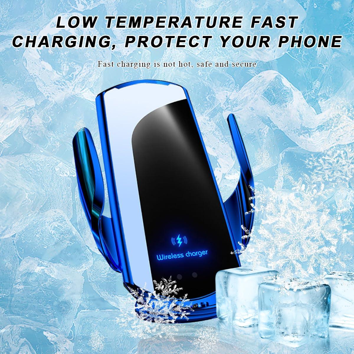 Cargador Inalámbrico para Automóvil MUQIDA 15W con Soporte