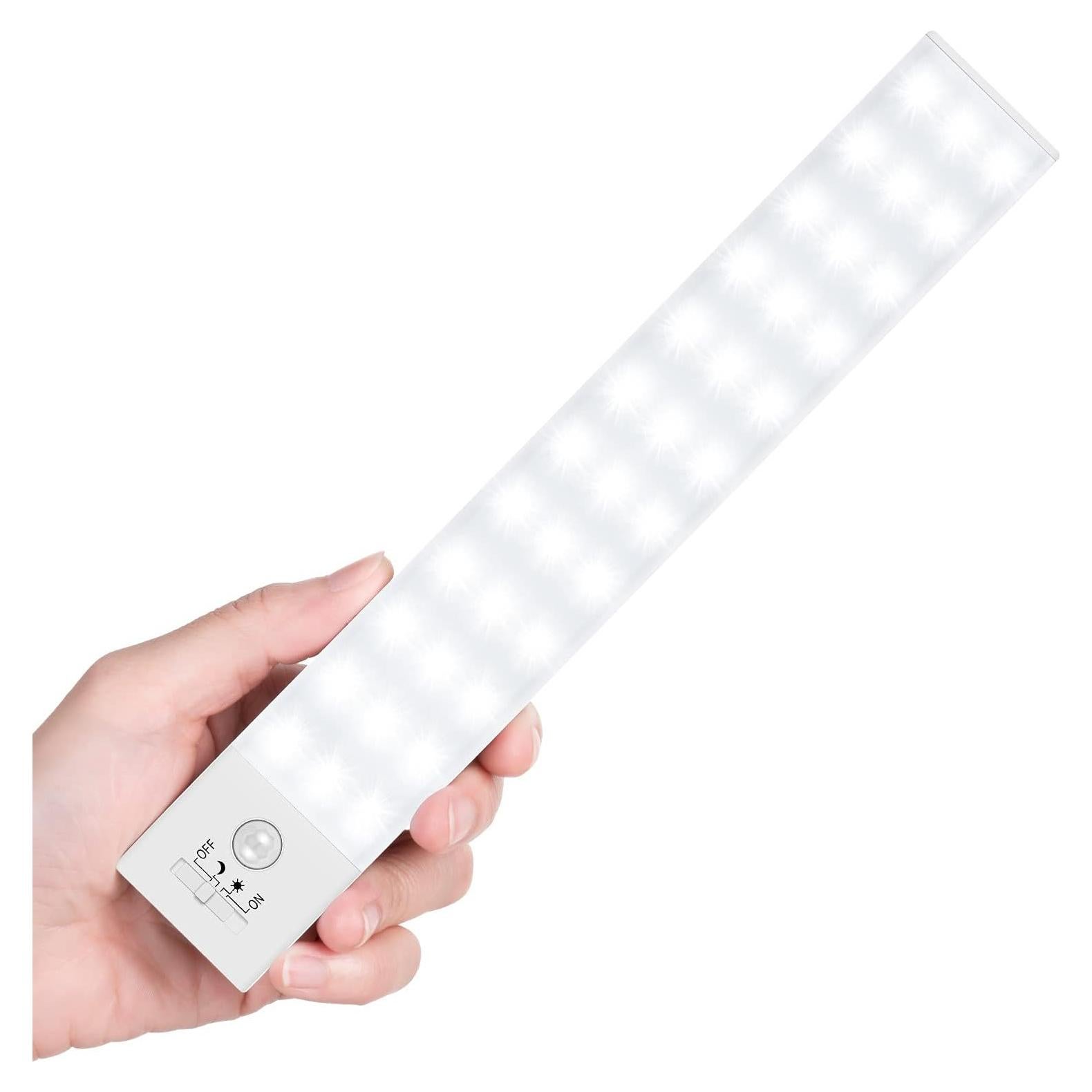 Luz LED BLS 36 con Sensor de Movimiento, Batería Recargable