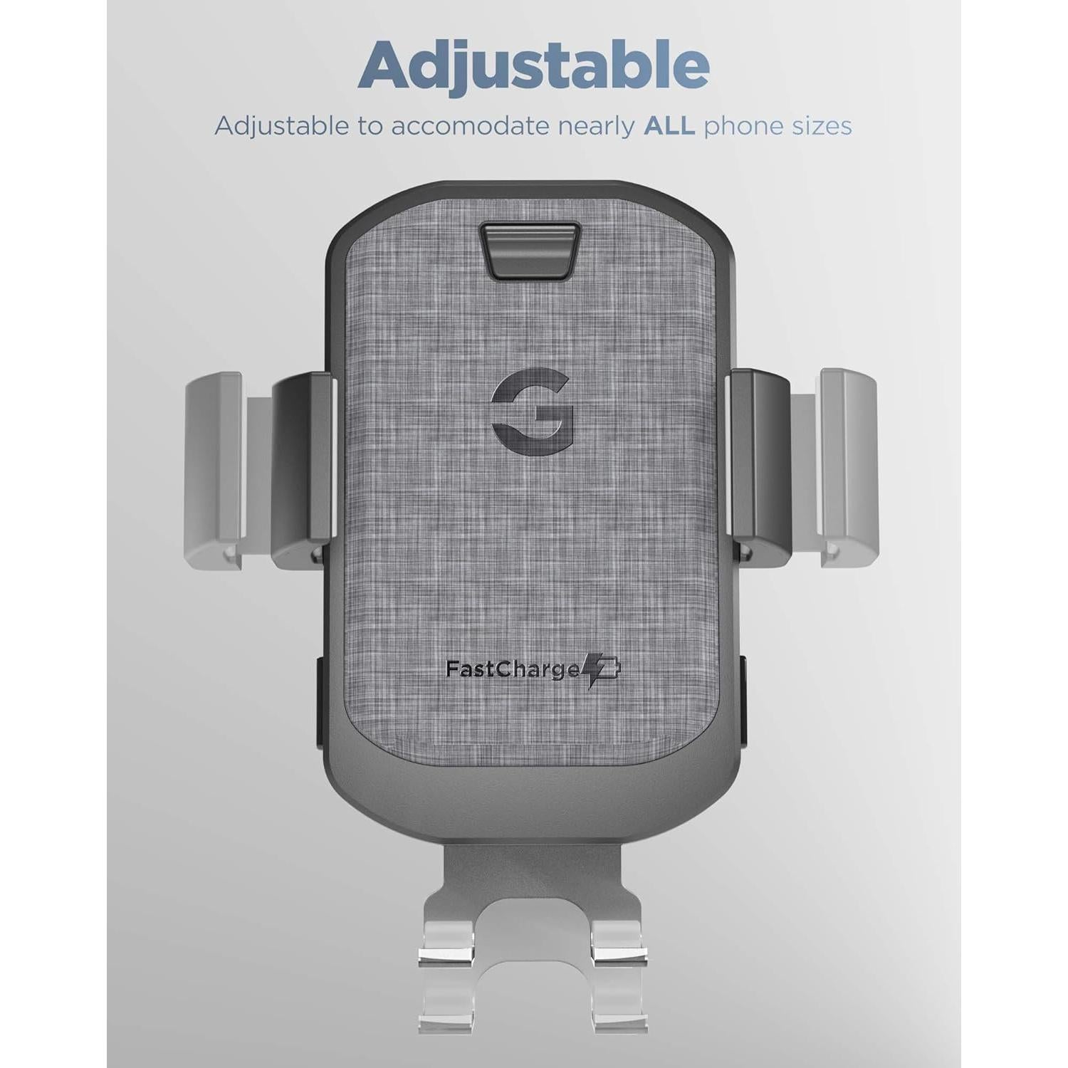 Soporte para teléfono con carga rápida Qi Encased CM505