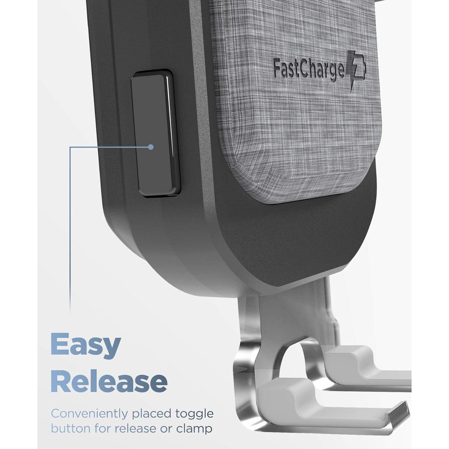 Soporte para teléfono con carga rápida Qi Encased CM505