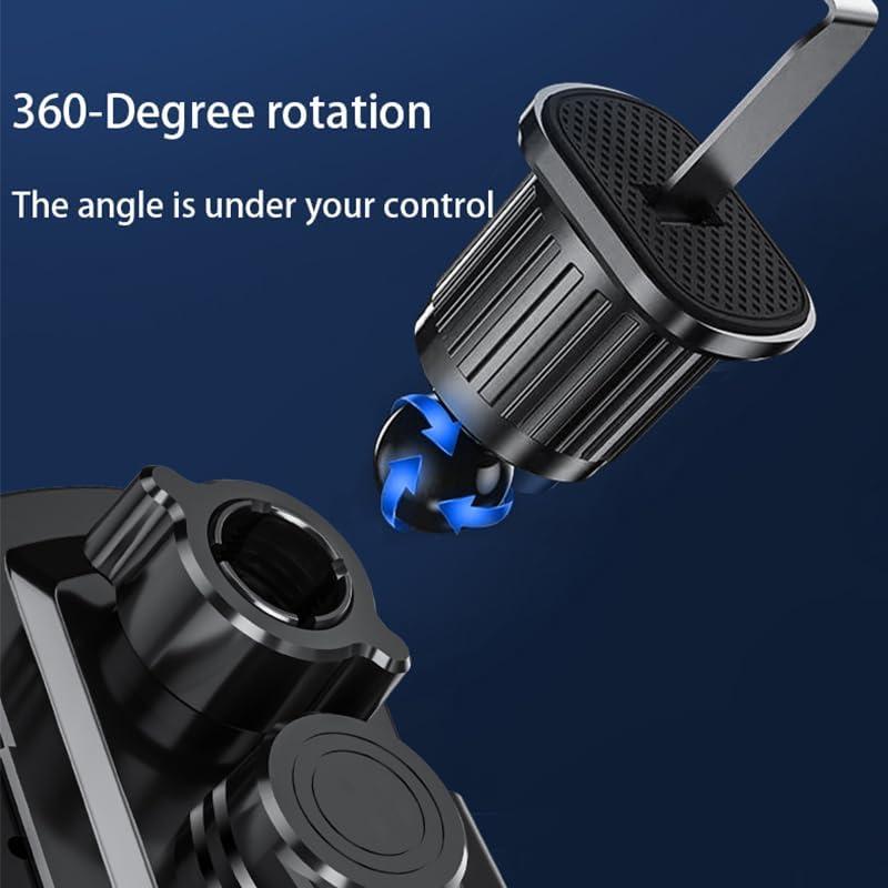 Soporte Cargador Inalámbrico Auto Ryaacphi 15W Ventilación