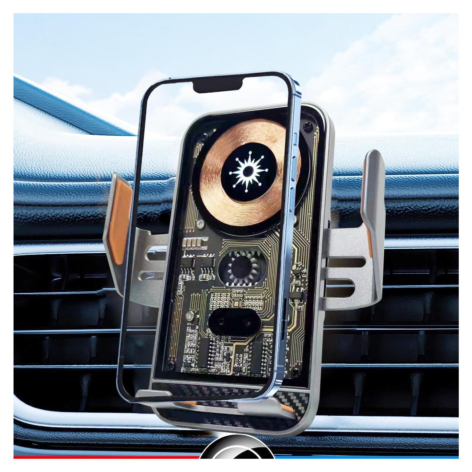 Soporte Cargador Inalámbrico de Coche SUONEE 15W Automático