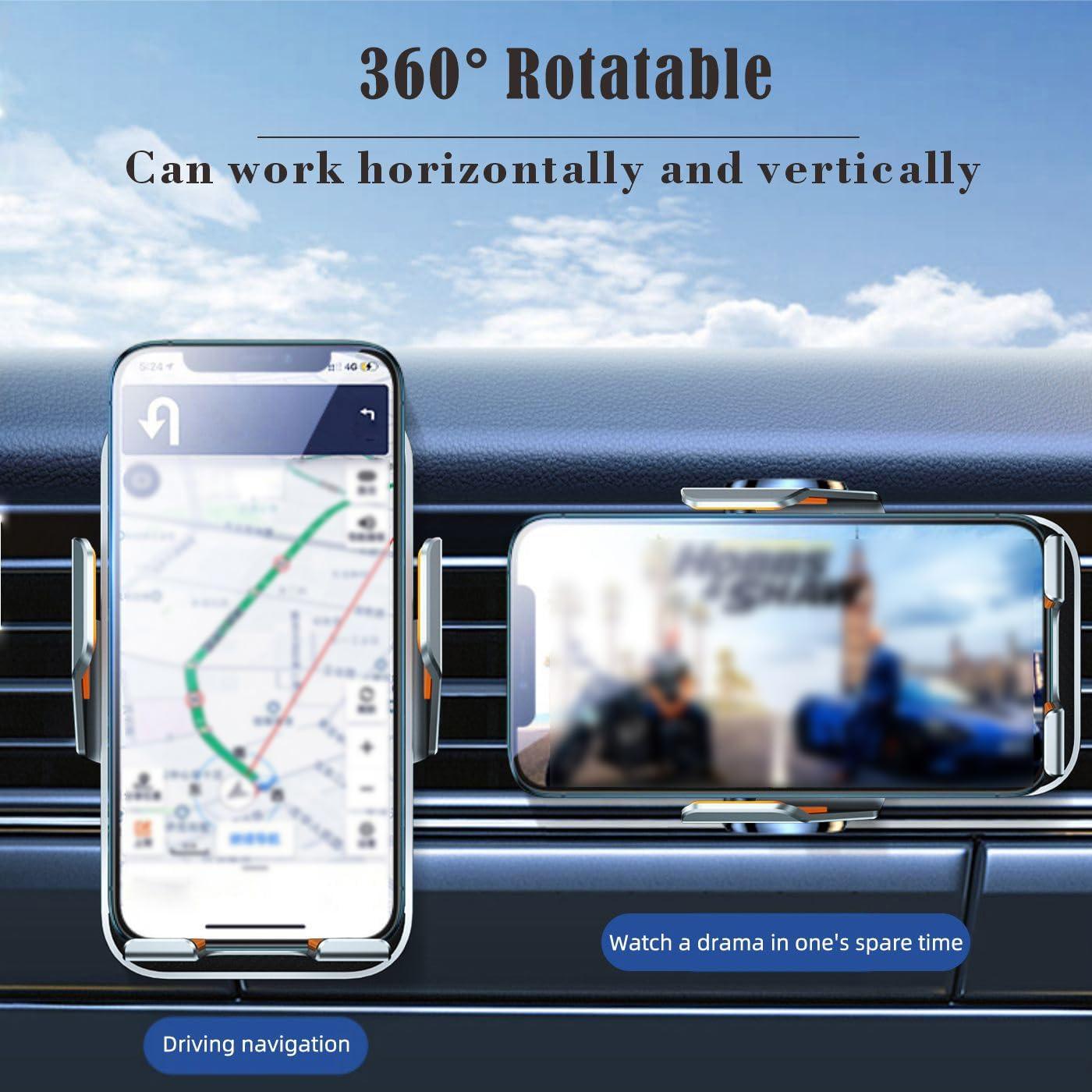 Soporte Cargador Inalámbrico de Coche SUONEE 15W Automático