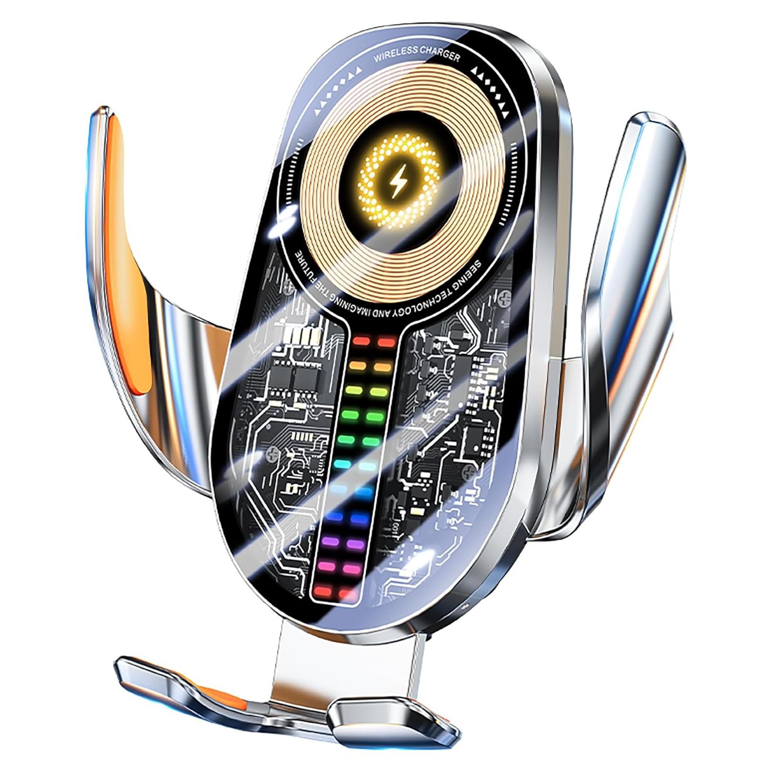 Soporte de Cargador Inalámbrico para Automóvil HOLIKLJY 15W