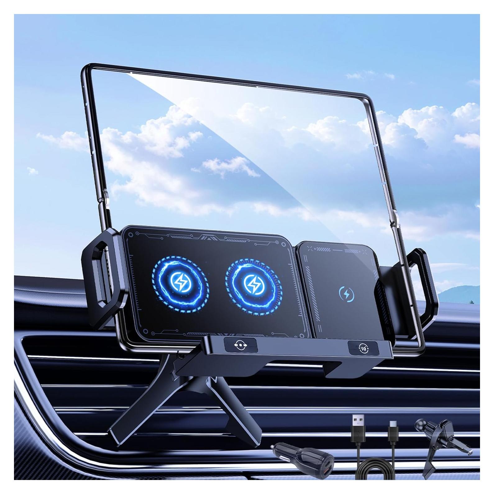 Soporte de Carga Inalámbrica DICMKY para Automóvil - 15W