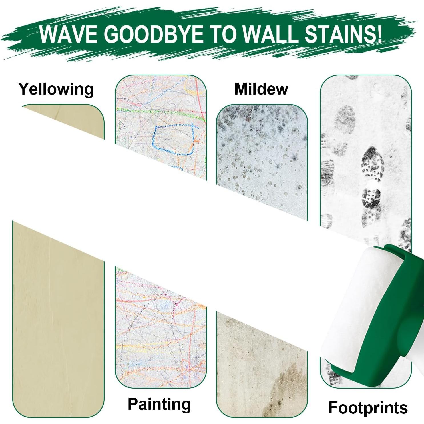 Pintura Blanca para Pared Anirun 500g con Rodillo - Rápido