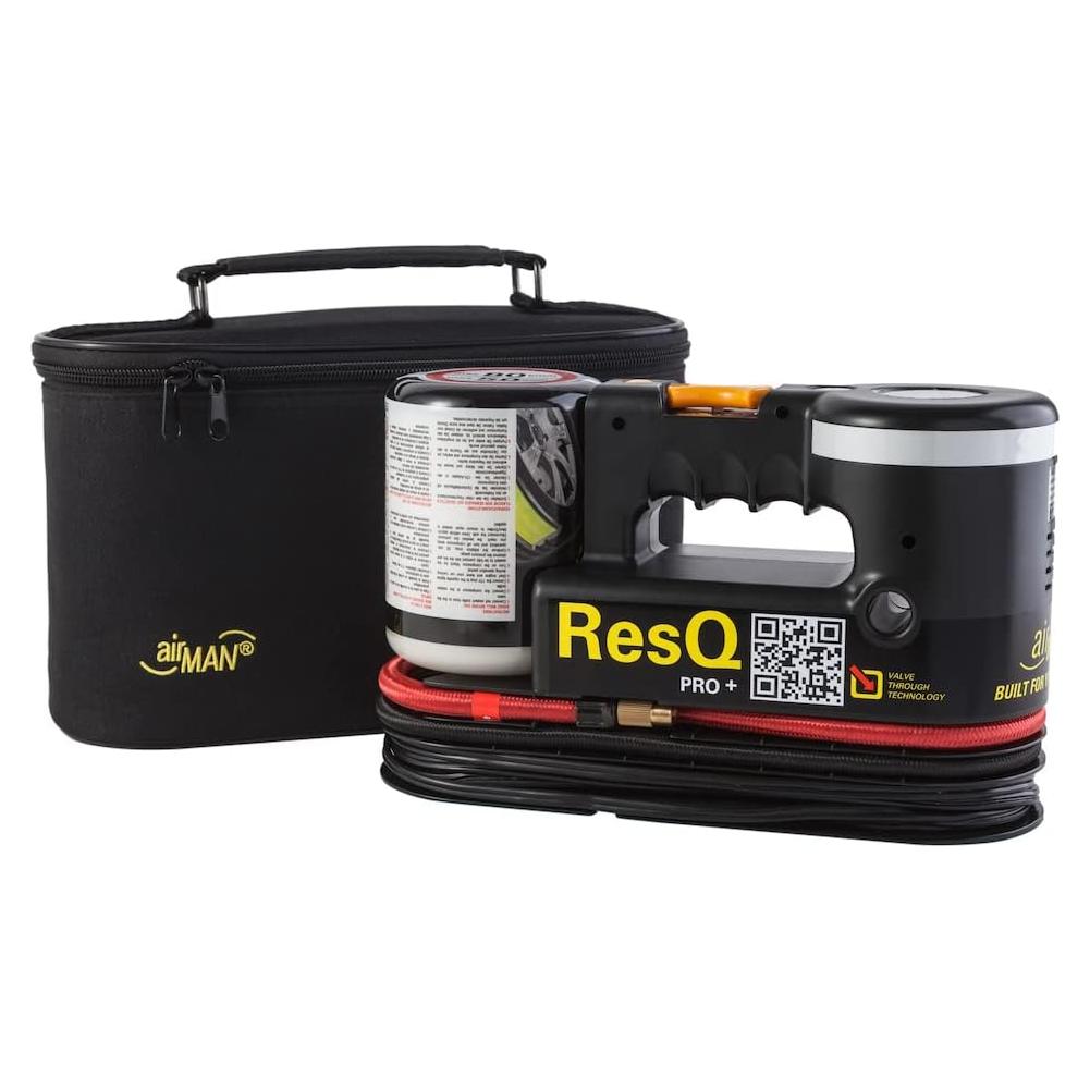 Kit de Reparación de Llantas AIRMAN ResQ Pro+ 12V con Luz LED