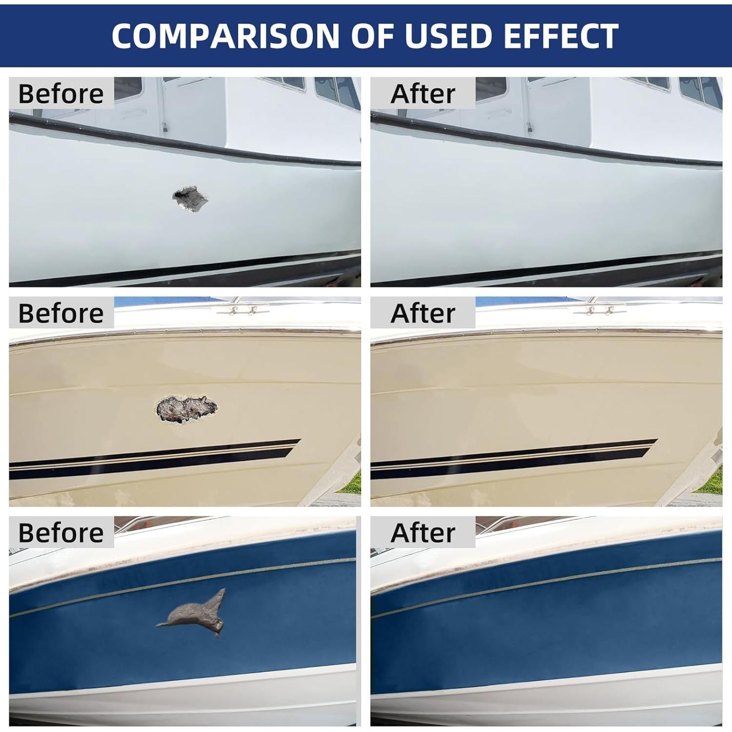 Kit de Reparación de Fibra de Vidrio Globalcom 0.19kg