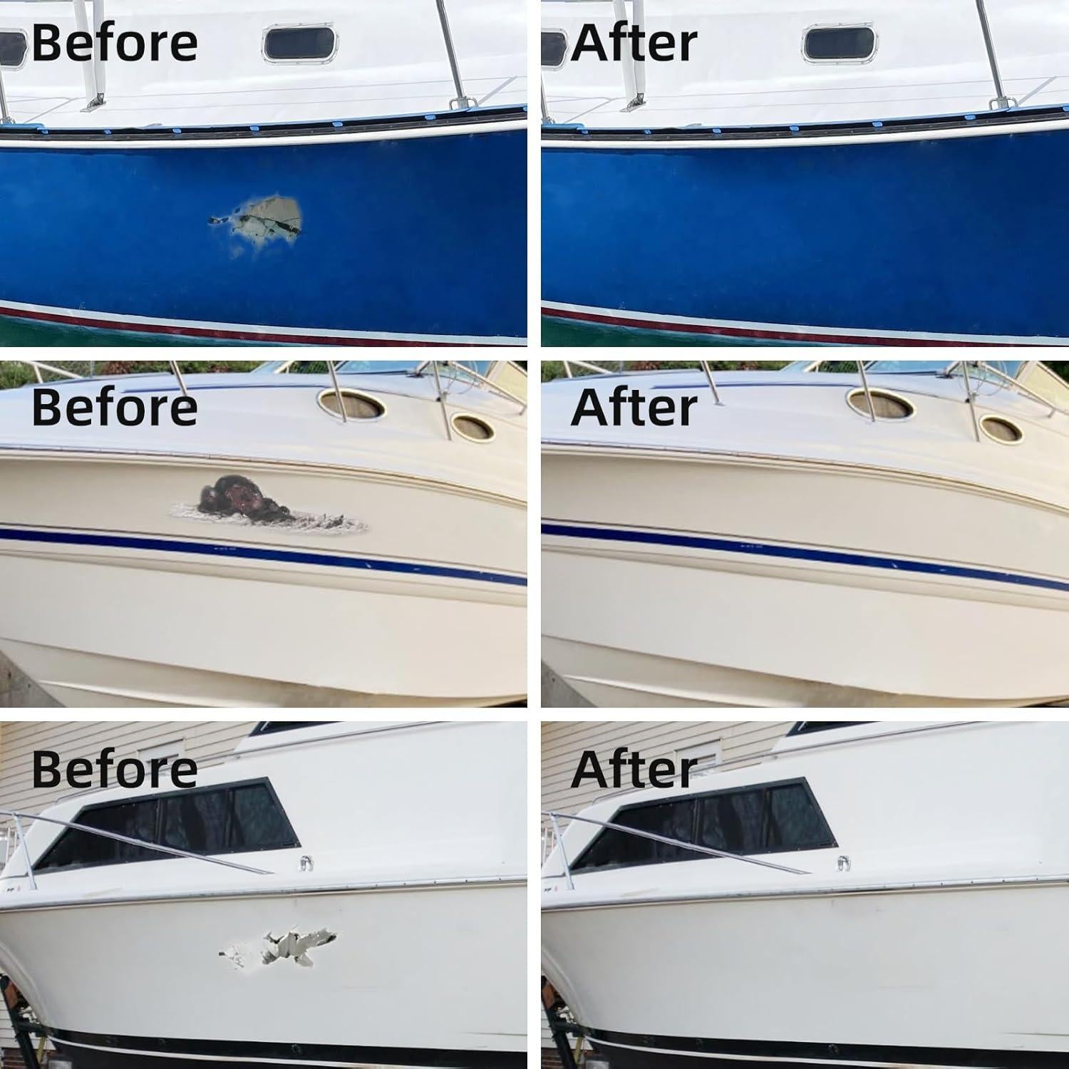 Kit de Reparación de Fibra de Vidrio Globalcom 0.19kg