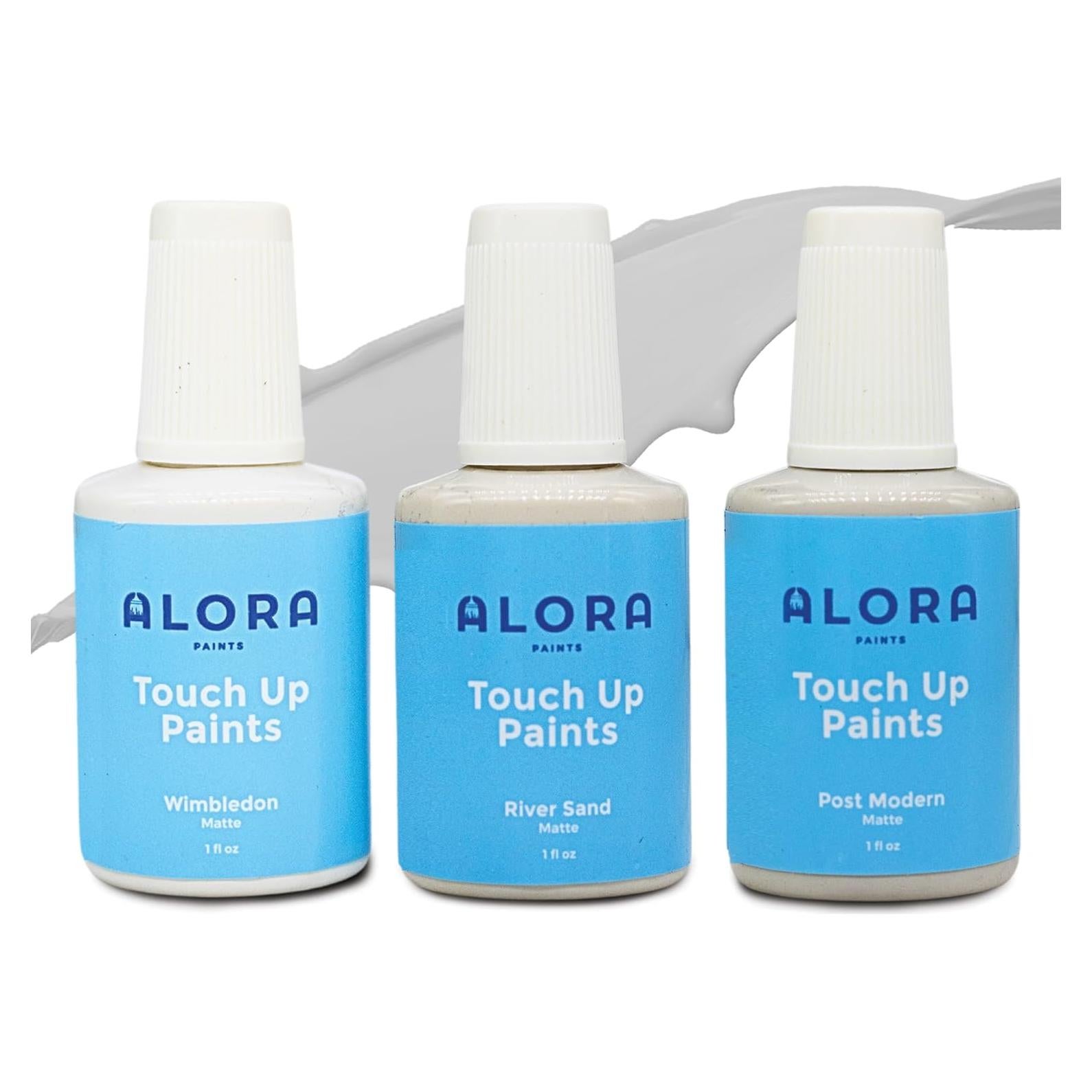 Pintura de Retoque Alora 3x90ml Gris Mate Secado Rápido