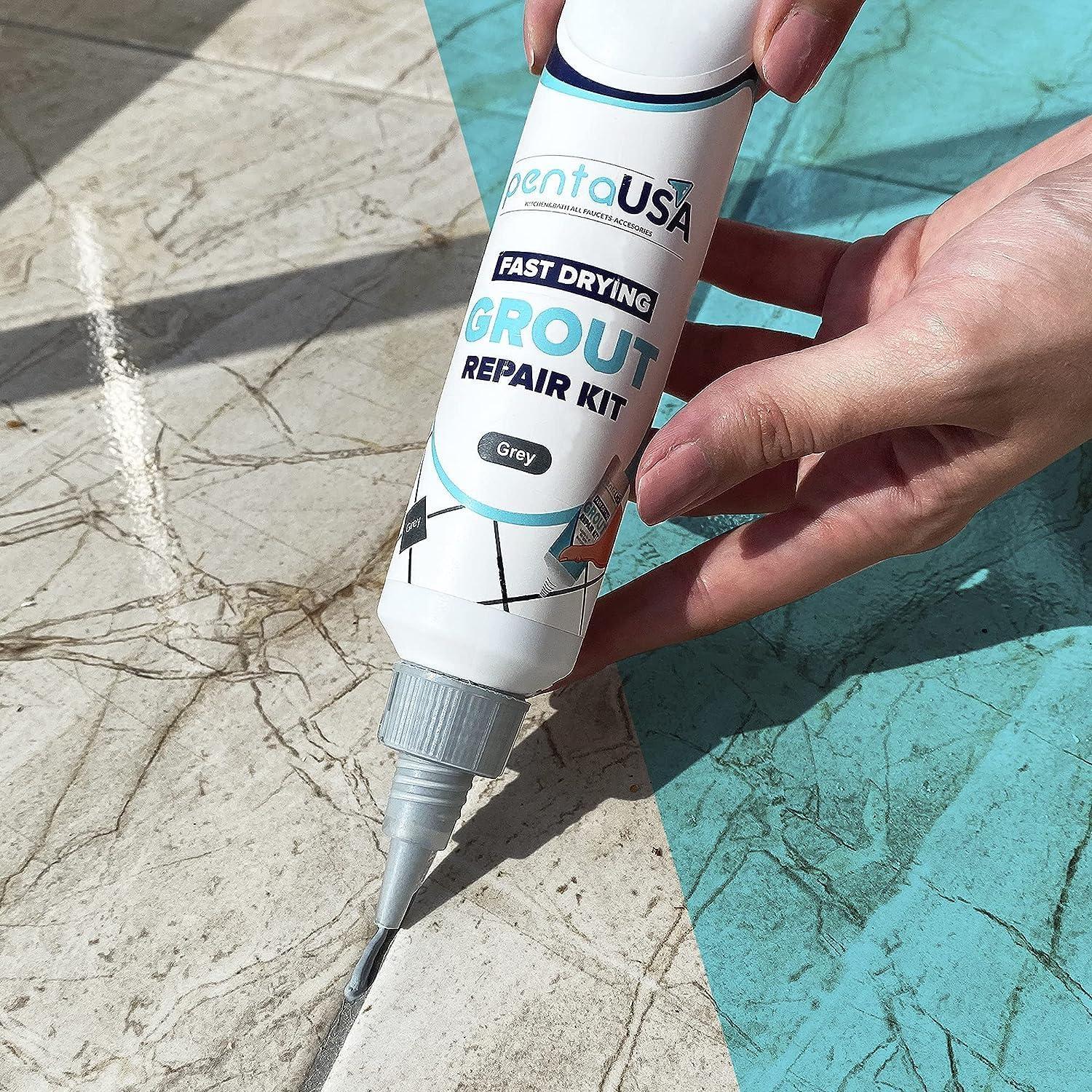 Kit de Reparación de Lechada PentaUSA - Gris 250g, Secado Rápido