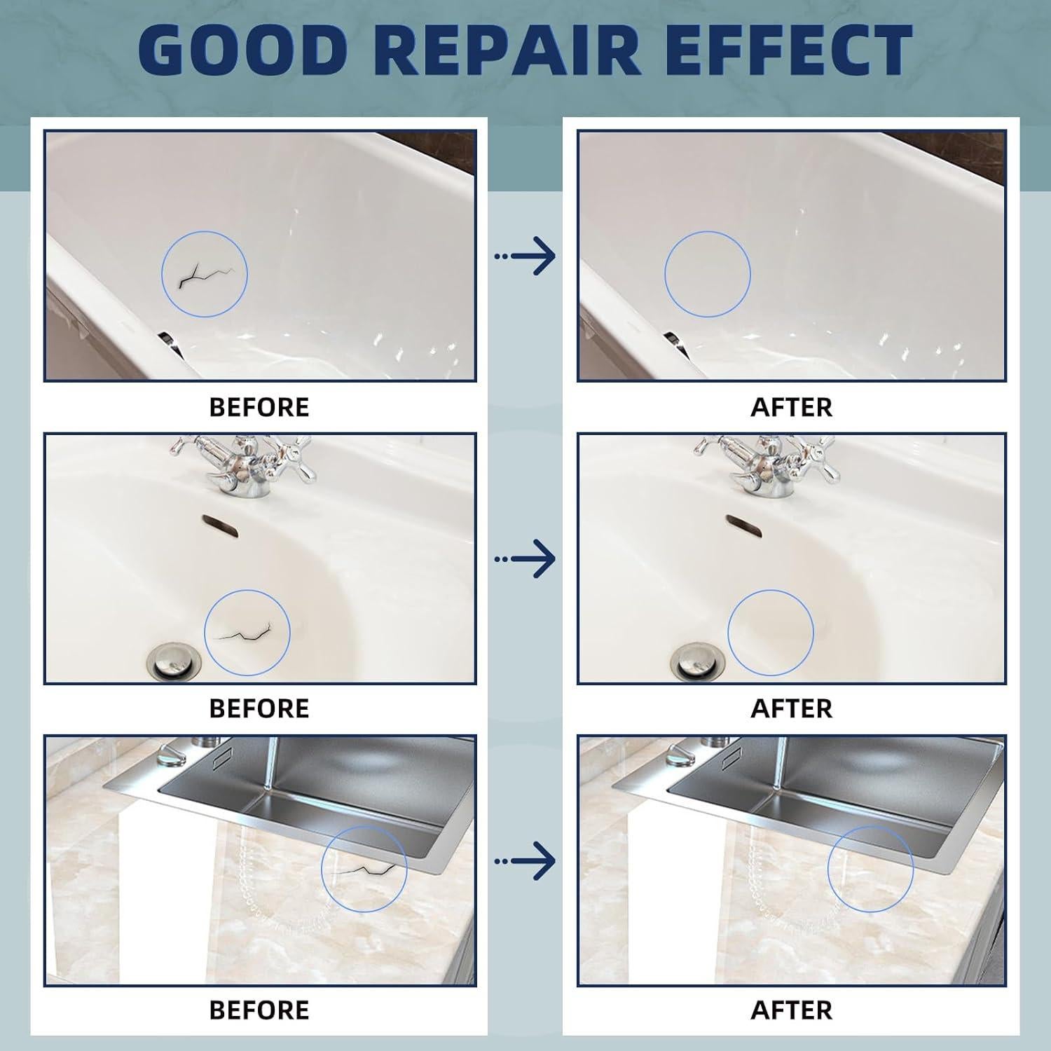 Kit de Reparación de Fibra de Vidrio Krbnk KB-XBG 100g