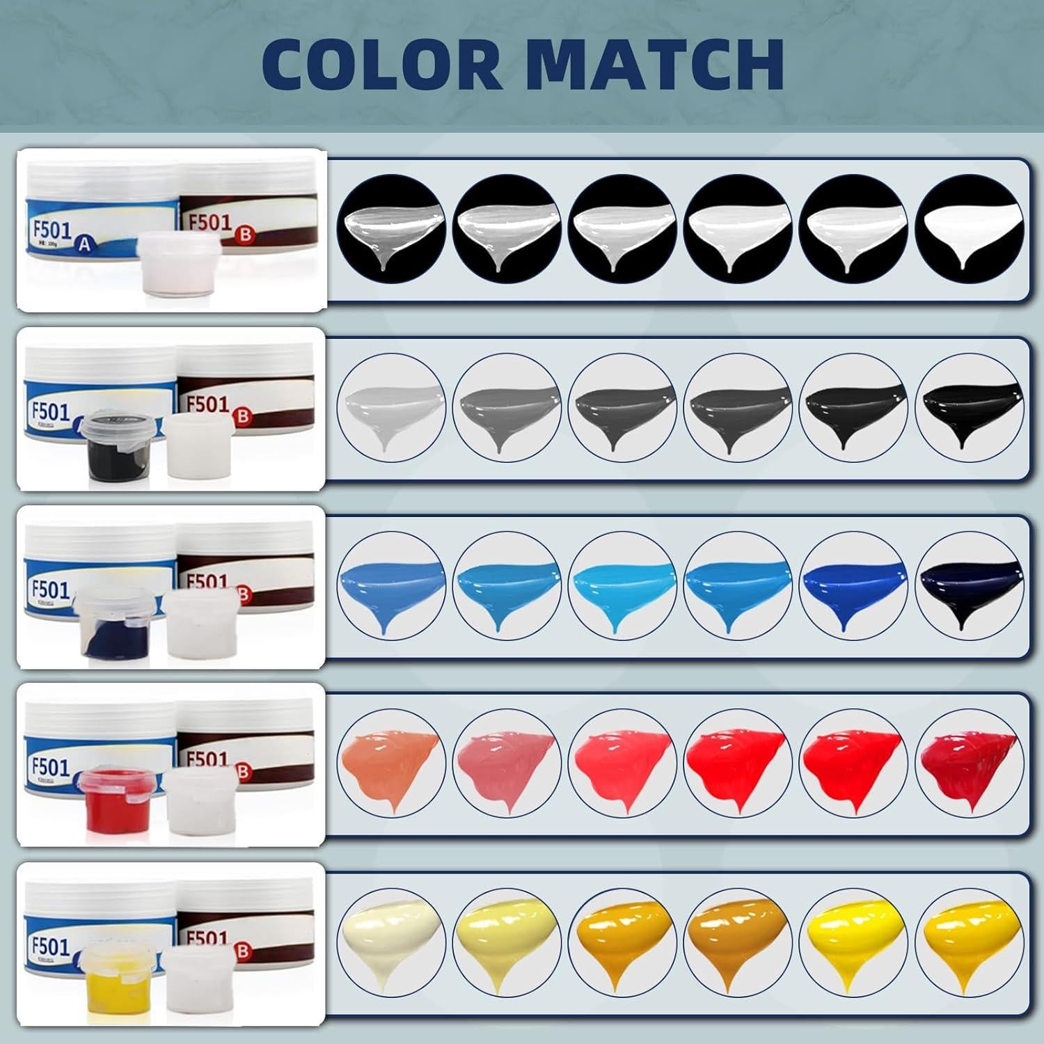 Kit de Reparación de Fibra de Vidrio Krbnk KB-XBG 100g