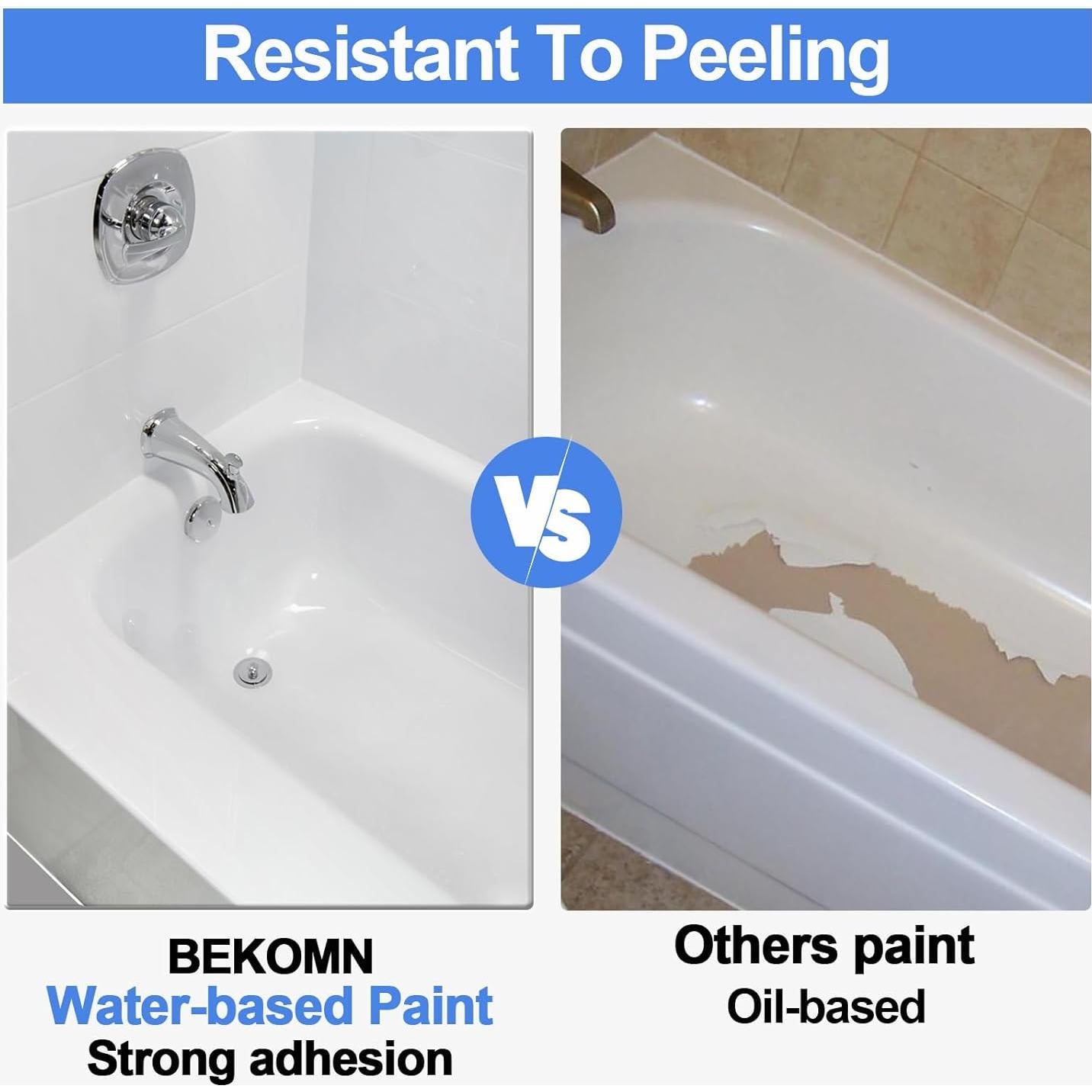 Kit de Reacabado de Pintura BEKOMN 975ml Blanco Bajo Olor