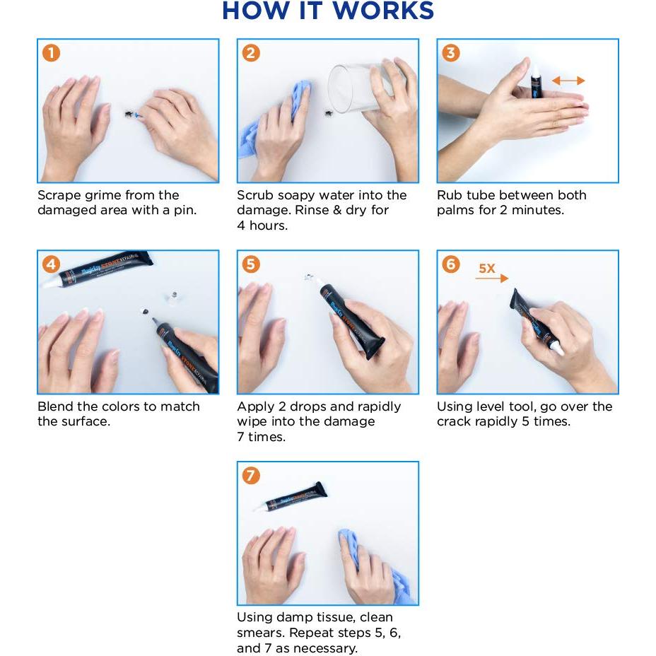 Kit de Reparación de Piedra MagicEzy Stone RepairEzy Beige