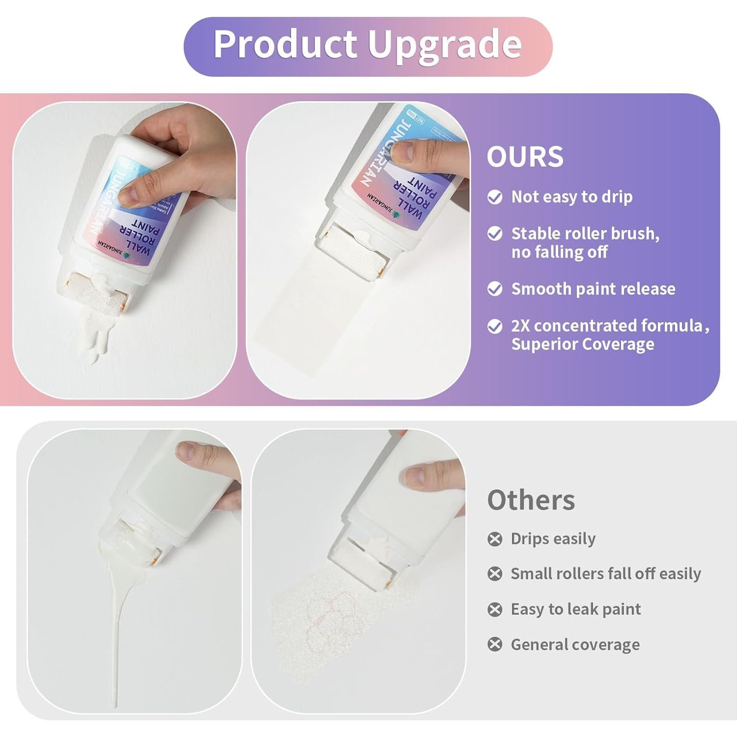 Kit de Pintura para Pared JUNGARIAN 100g Blanco Marfil 2X