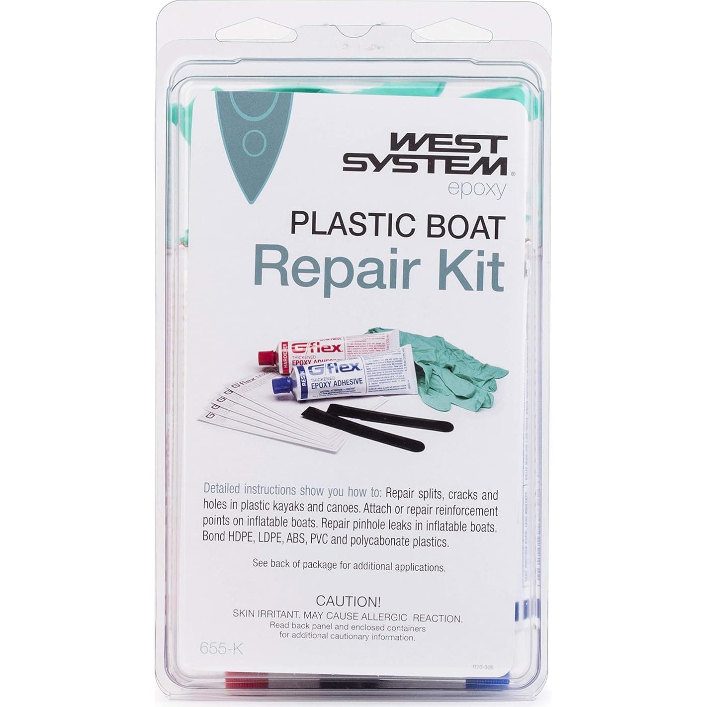 Kit de Reparación de Barcos de Plástico West System 655-K - Epoxi G/flex