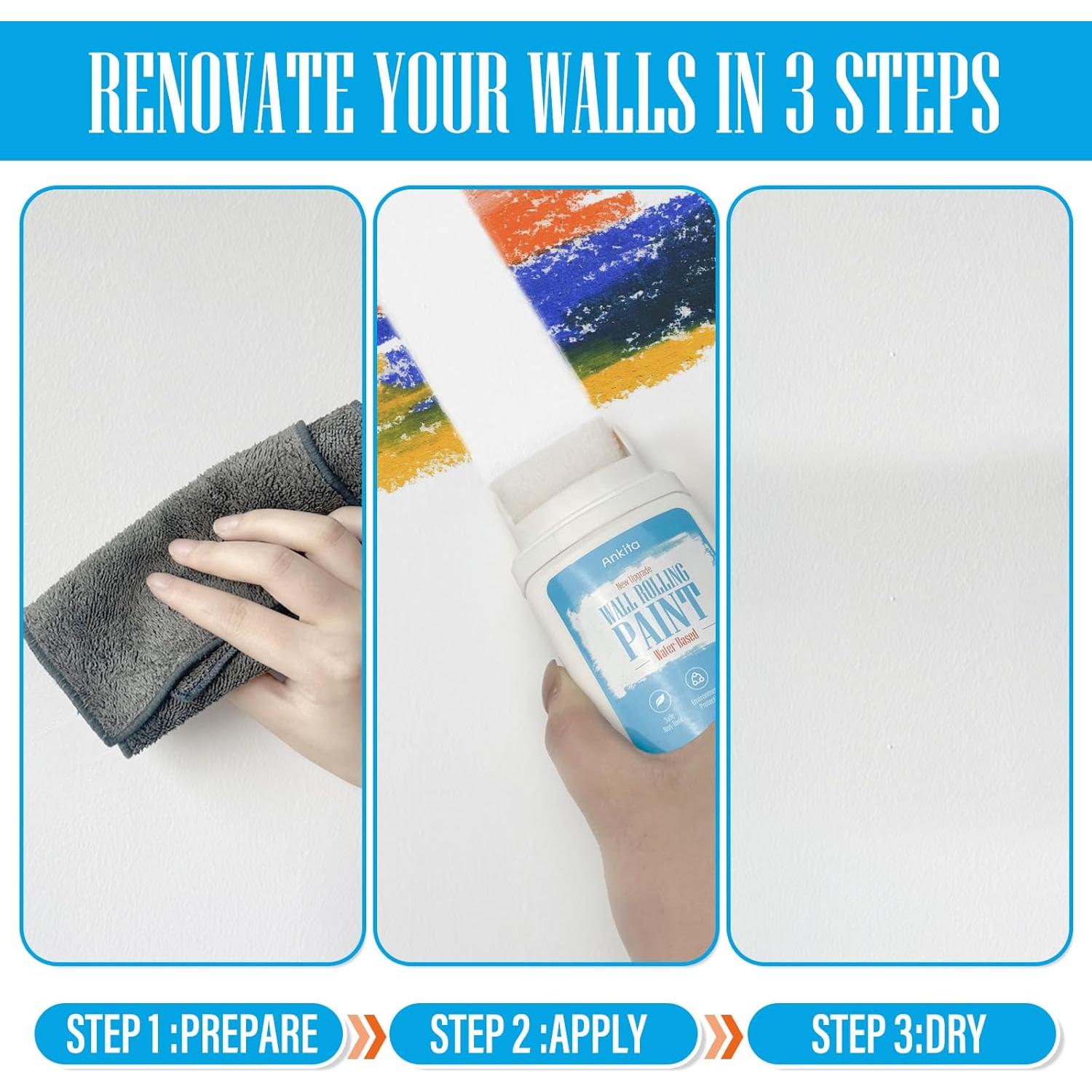 Pintura Blanca para Pared ANKITA 166.5g Secado Rápido