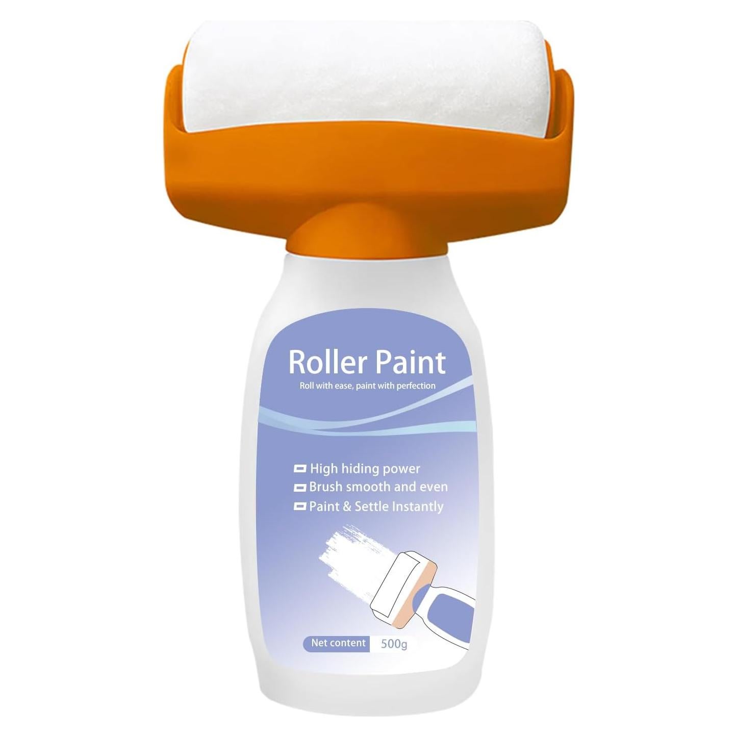 Pintura de Pared Blanca JAJADO 500g con Rodillo - Acabado Mate