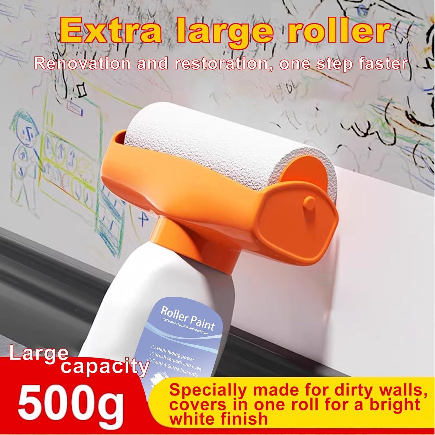 Pintura de Pared Blanca JAJADO 500g con Rodillo - Acabado Mate