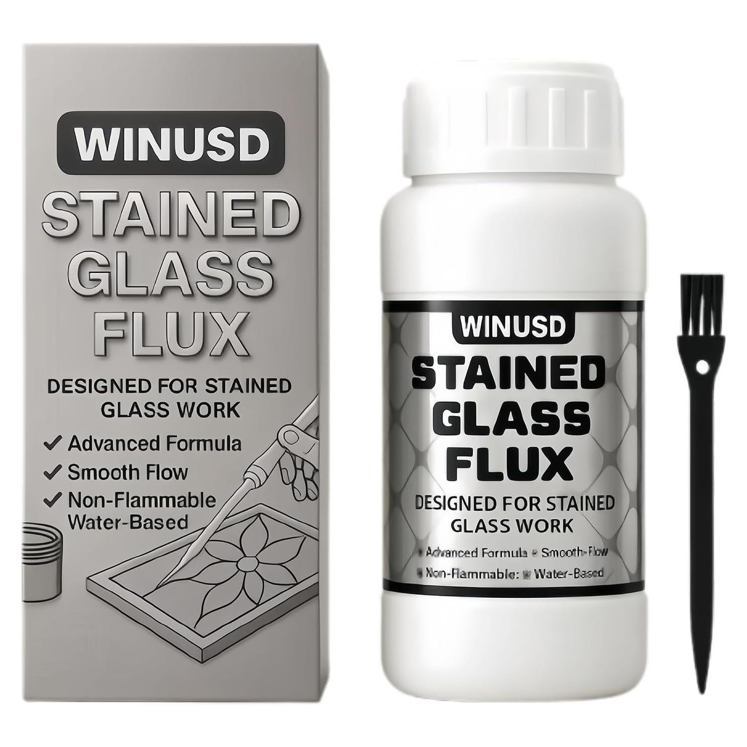 Flux Líquido para Soldadura de Vidrio WINUSD 200ml Multiusos