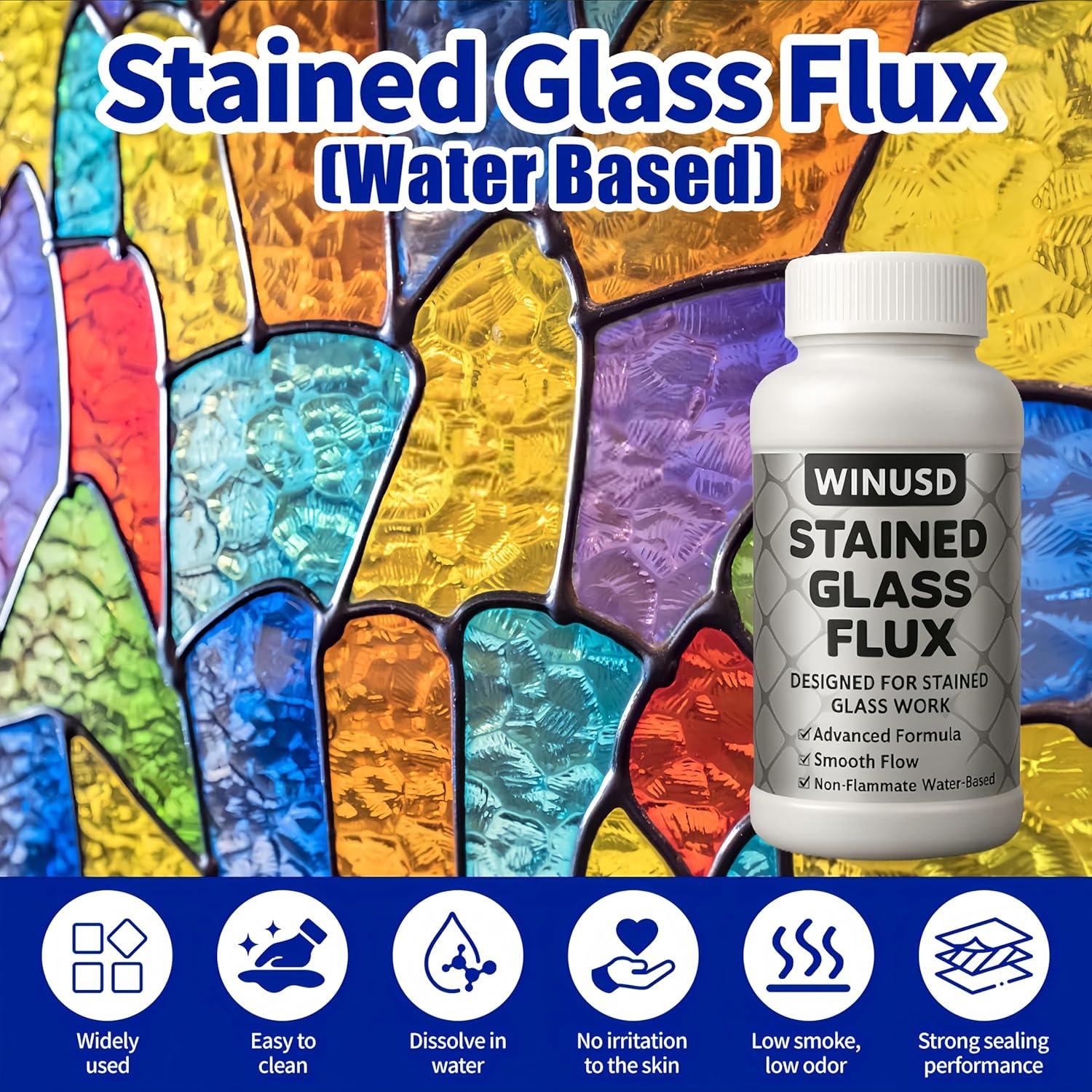 Flux Líquido para Soldadura de Vidrio WINUSD 200ml Multiusos