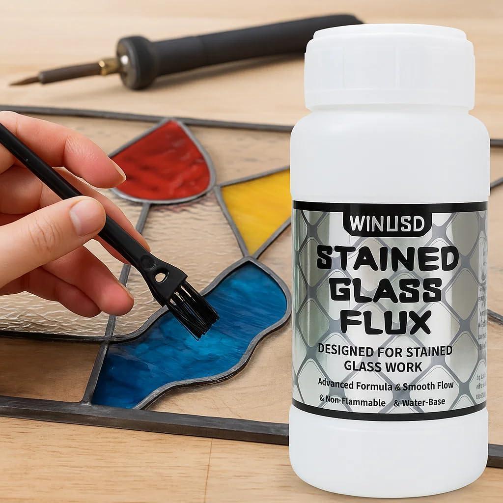 Flux Líquido para Soldadura de Vidrio WINUSD 200ml Multiusos