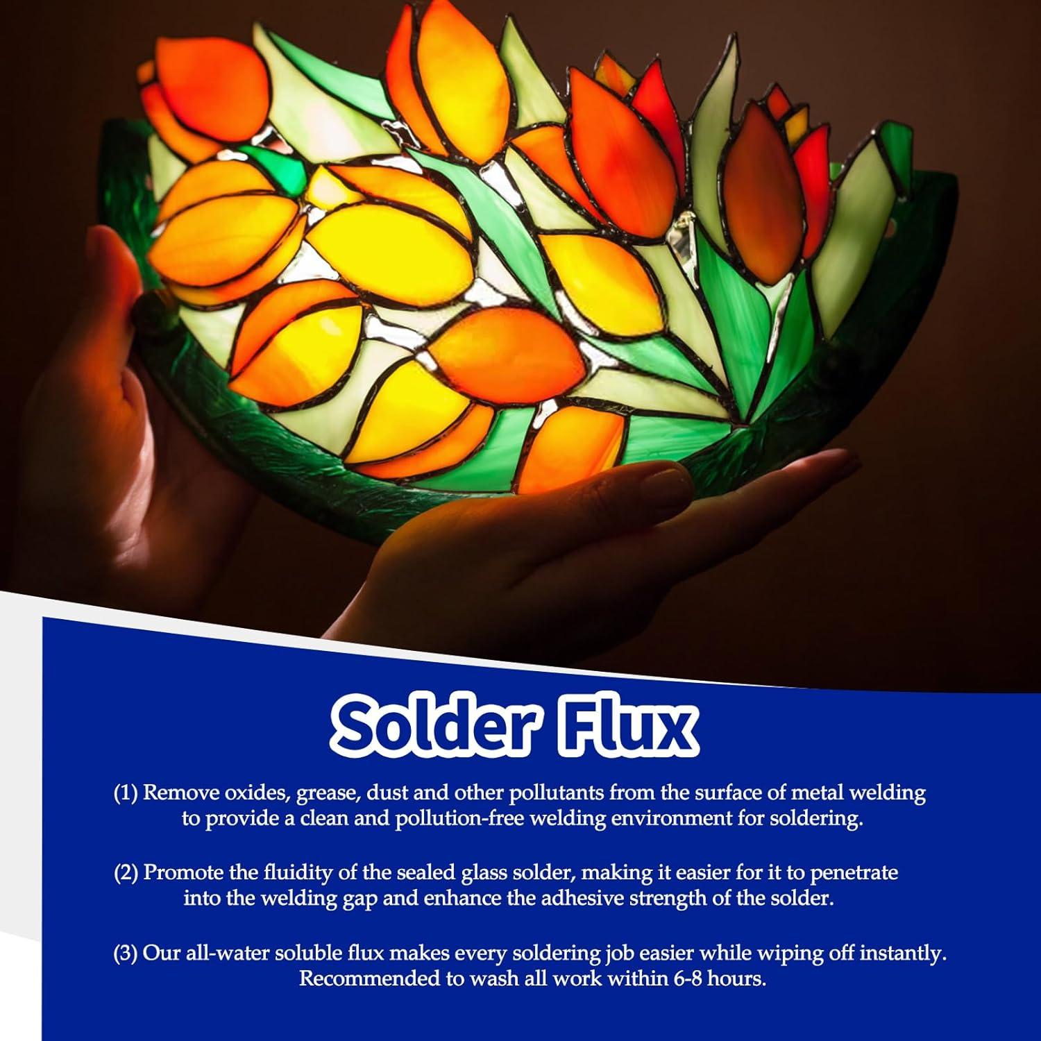 Flux Líquido para Soldadura de Vidrio WINUSD 200ml Multiusos