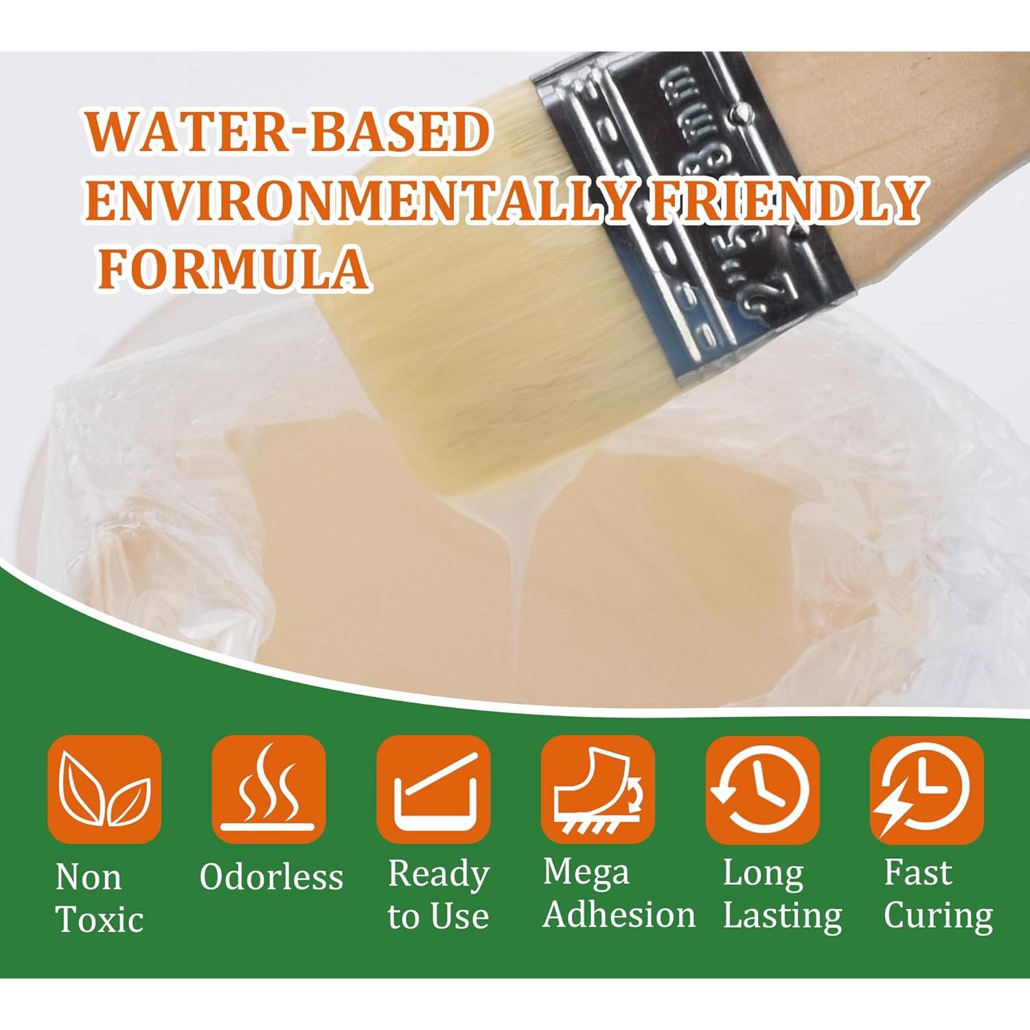 Sellador Impermeable Vividye 70oz Transparente para Interiores y Exteriores