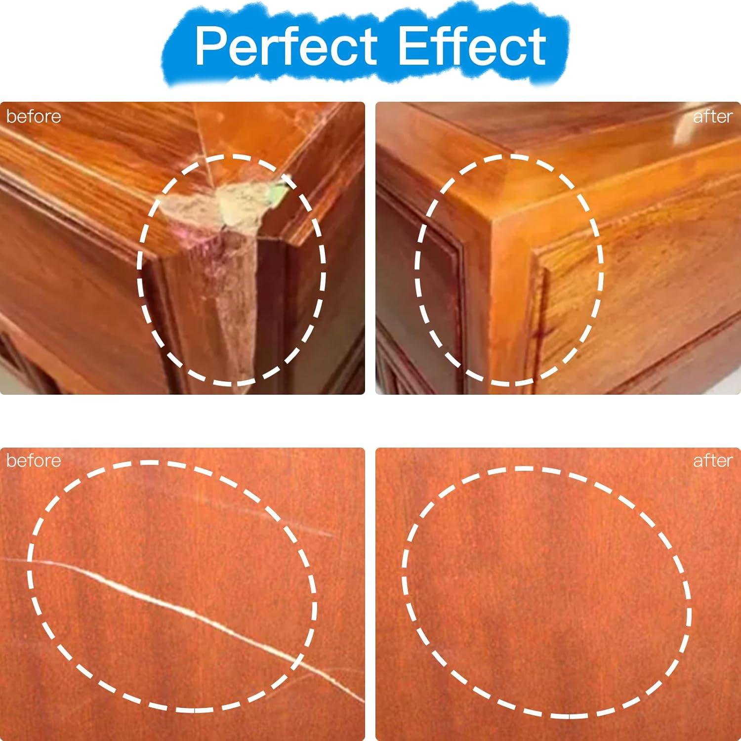 Relleno de Madera DEWEL 198g para Reparar Muebles y Grietas