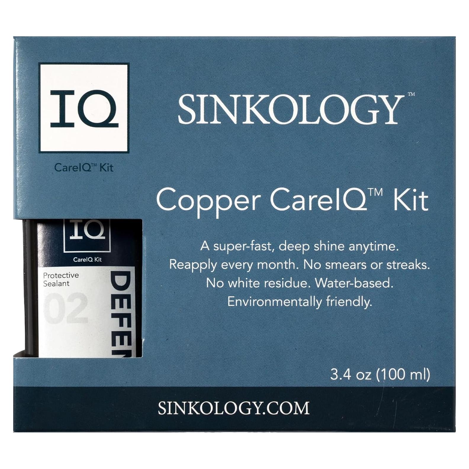 Kit de Cuidado IQ para Fregaderos de Cobre Sinkology