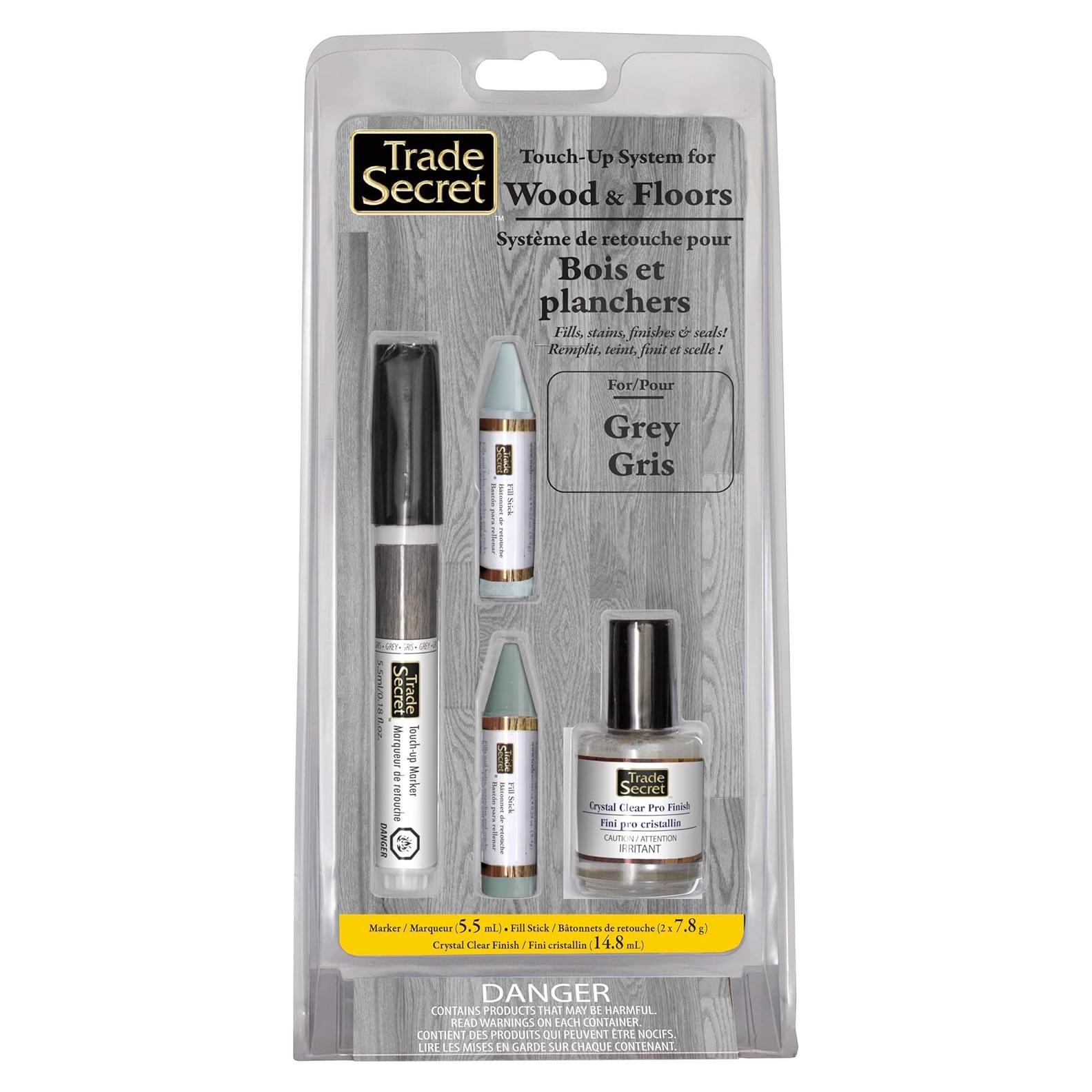Juego de Reparación de Rayones en Madera Trade Secret Gris