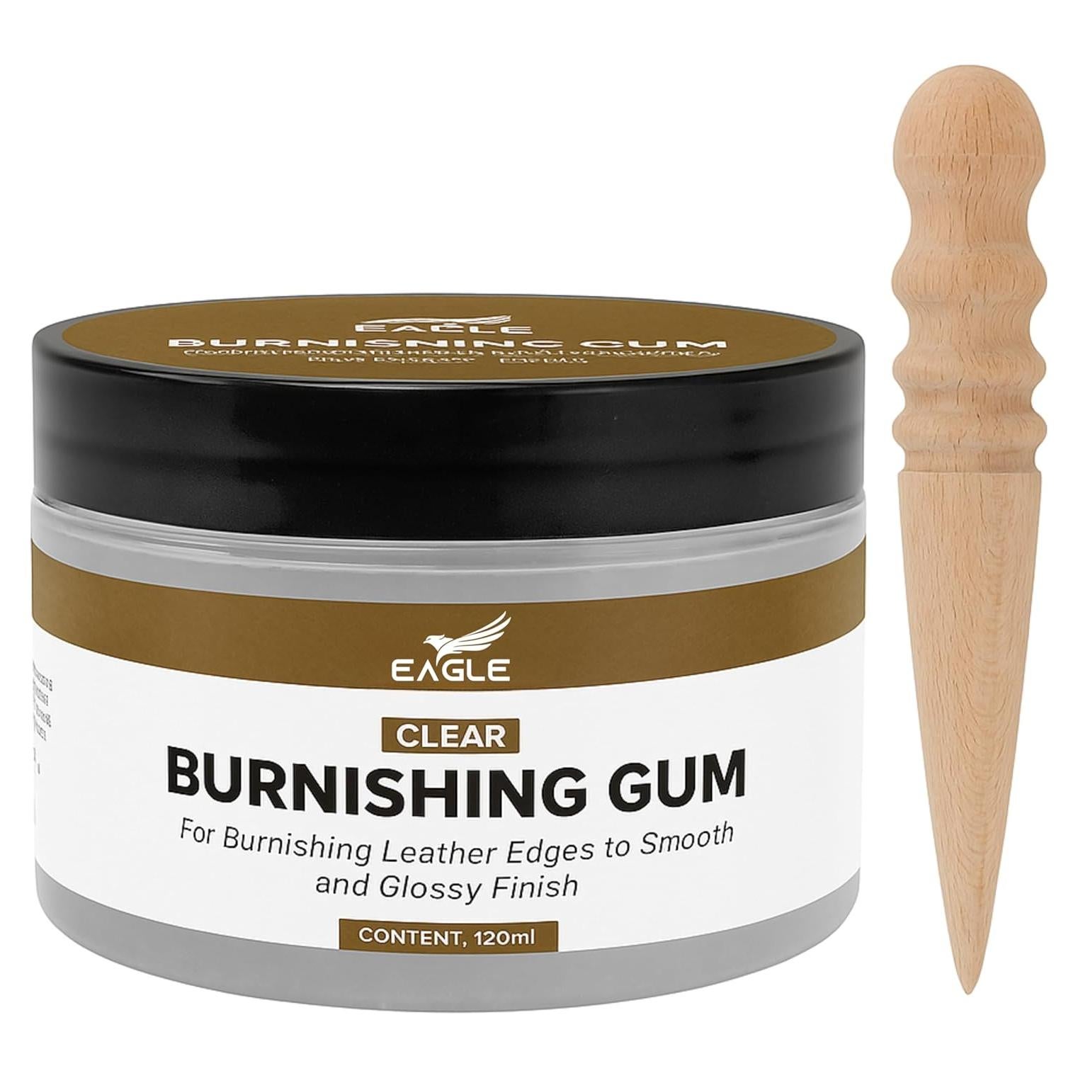 Kit de Acabado de Bisel de Goma Eagle - 4oz para Cuero