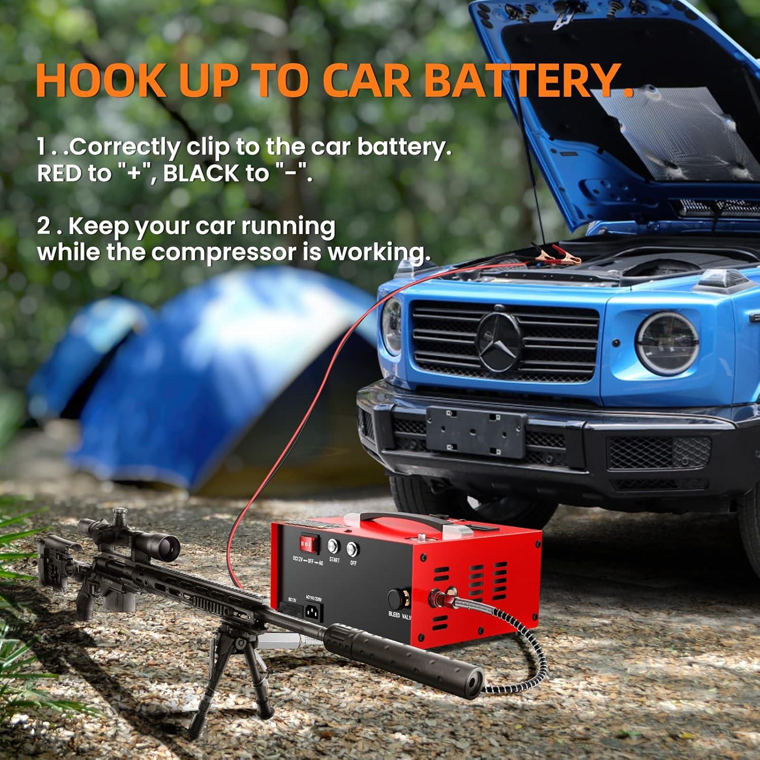 Compresor de aire GX Pump CS1-I 4500Psi 250W 220V