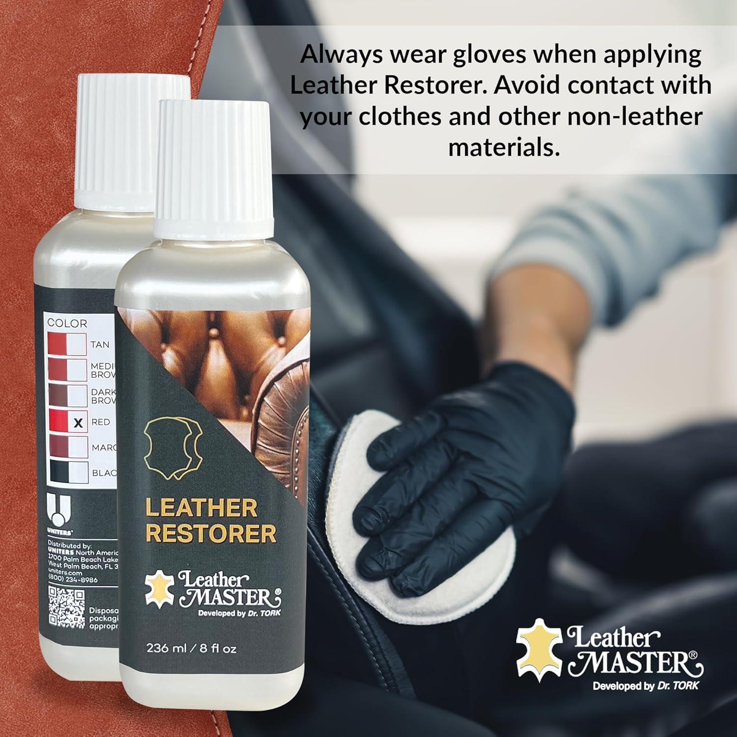 Restaurador de Cuero Maestro del Cuero 236ml Marrón Oscuro