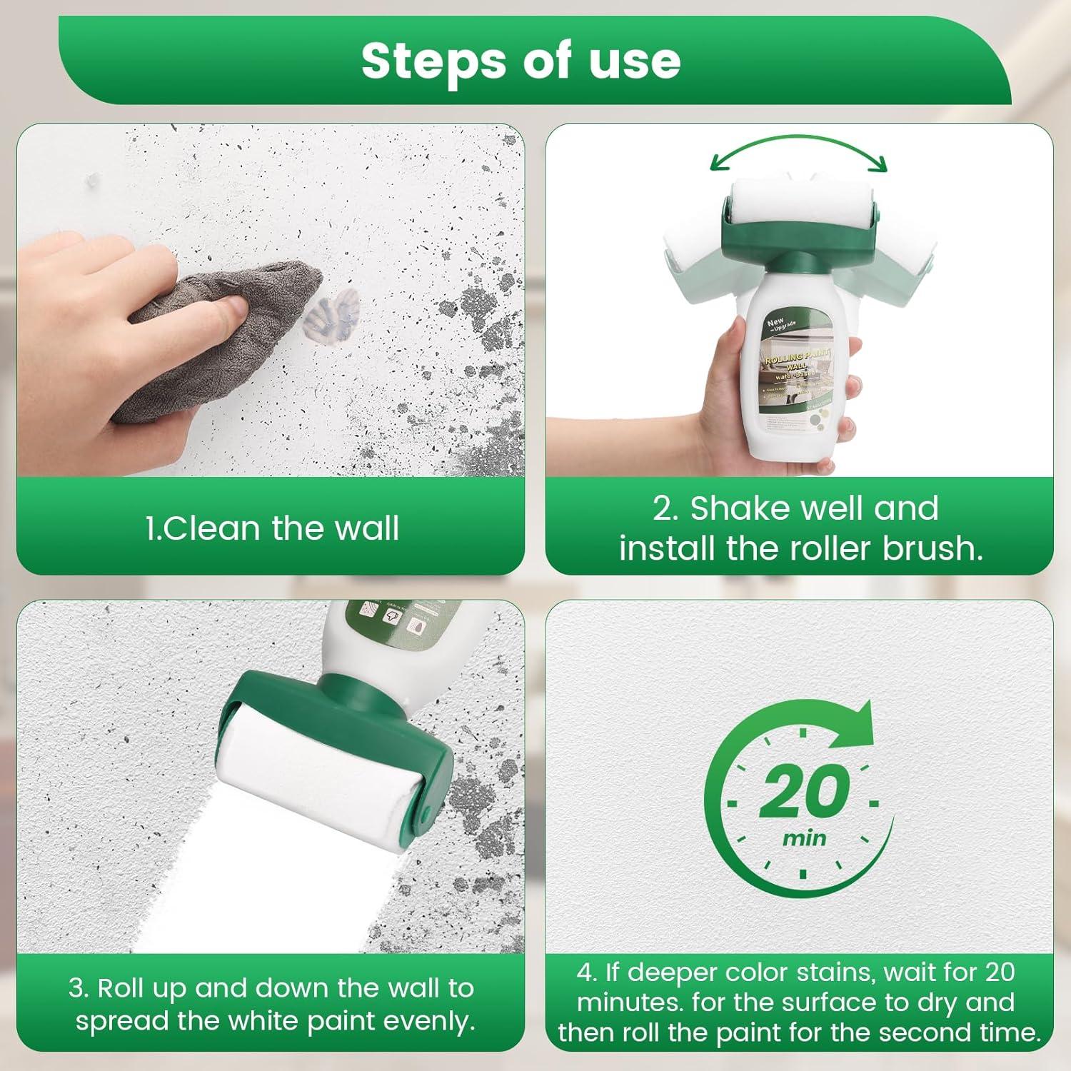 Pintura Blanca para Pared HONKID 500ml a Base de Agua