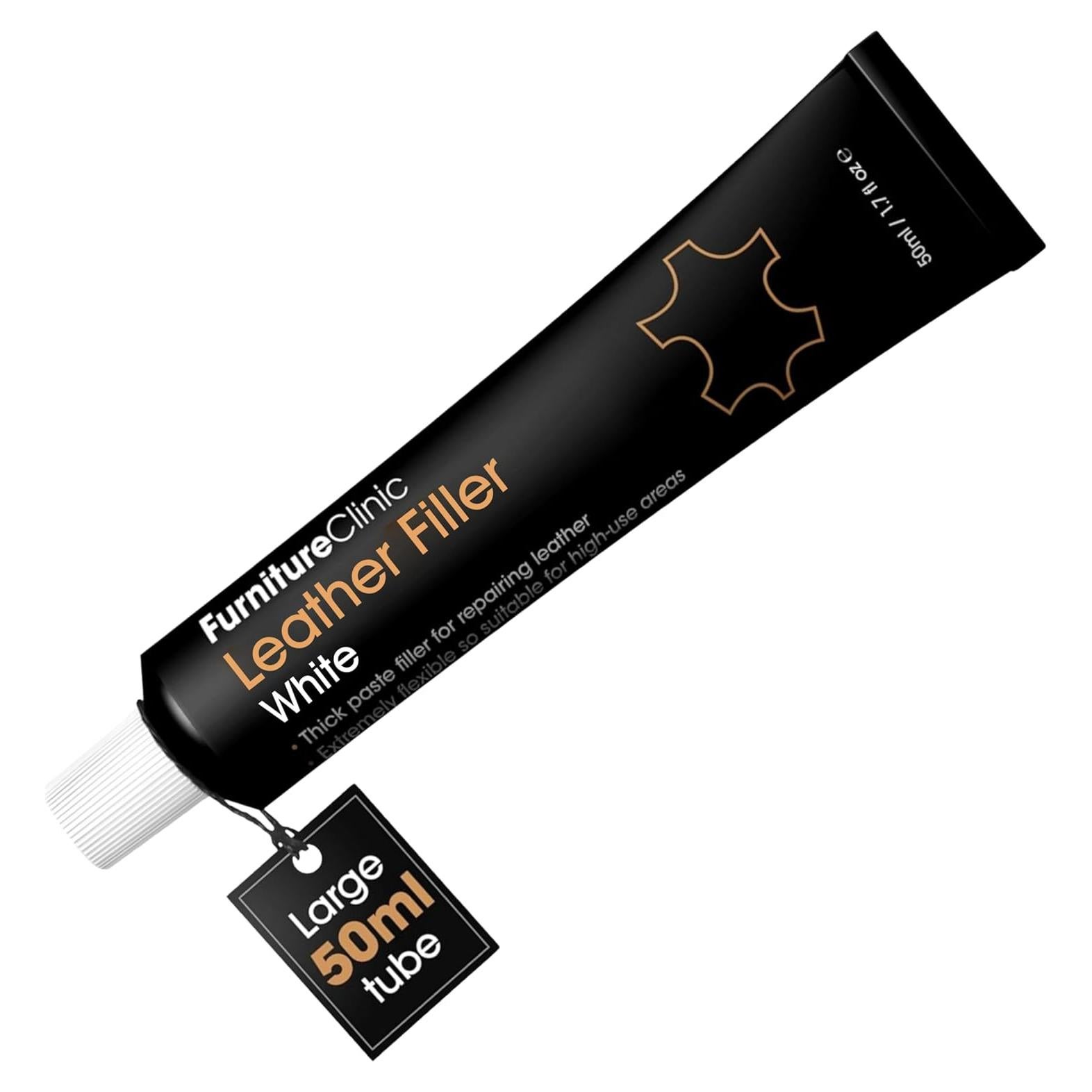 Relleno para Reparación de Cuero Furniture Clinic 50ml Blanco