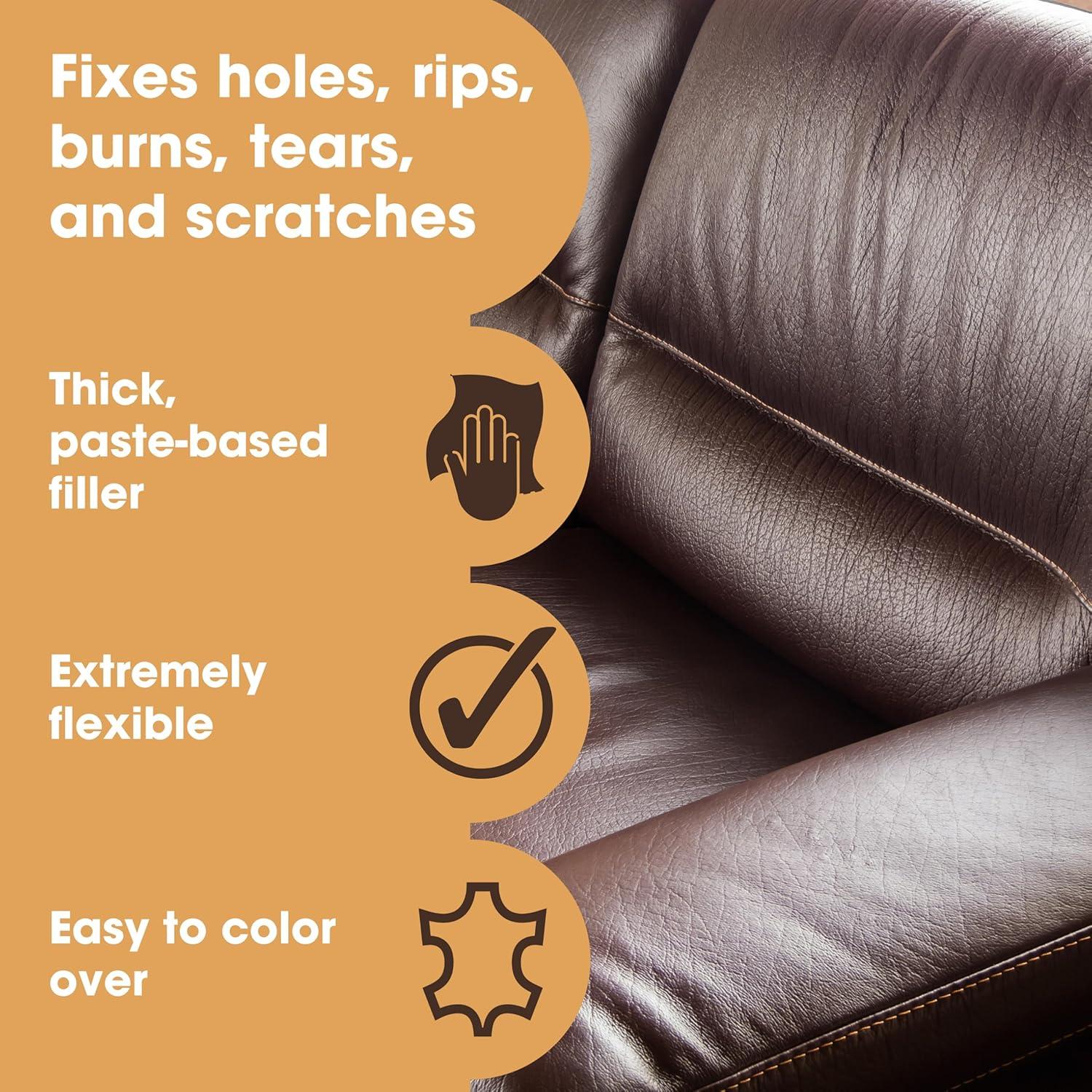 Relleno para Reparación de Cuero Furniture Clinic 50ml Blanco