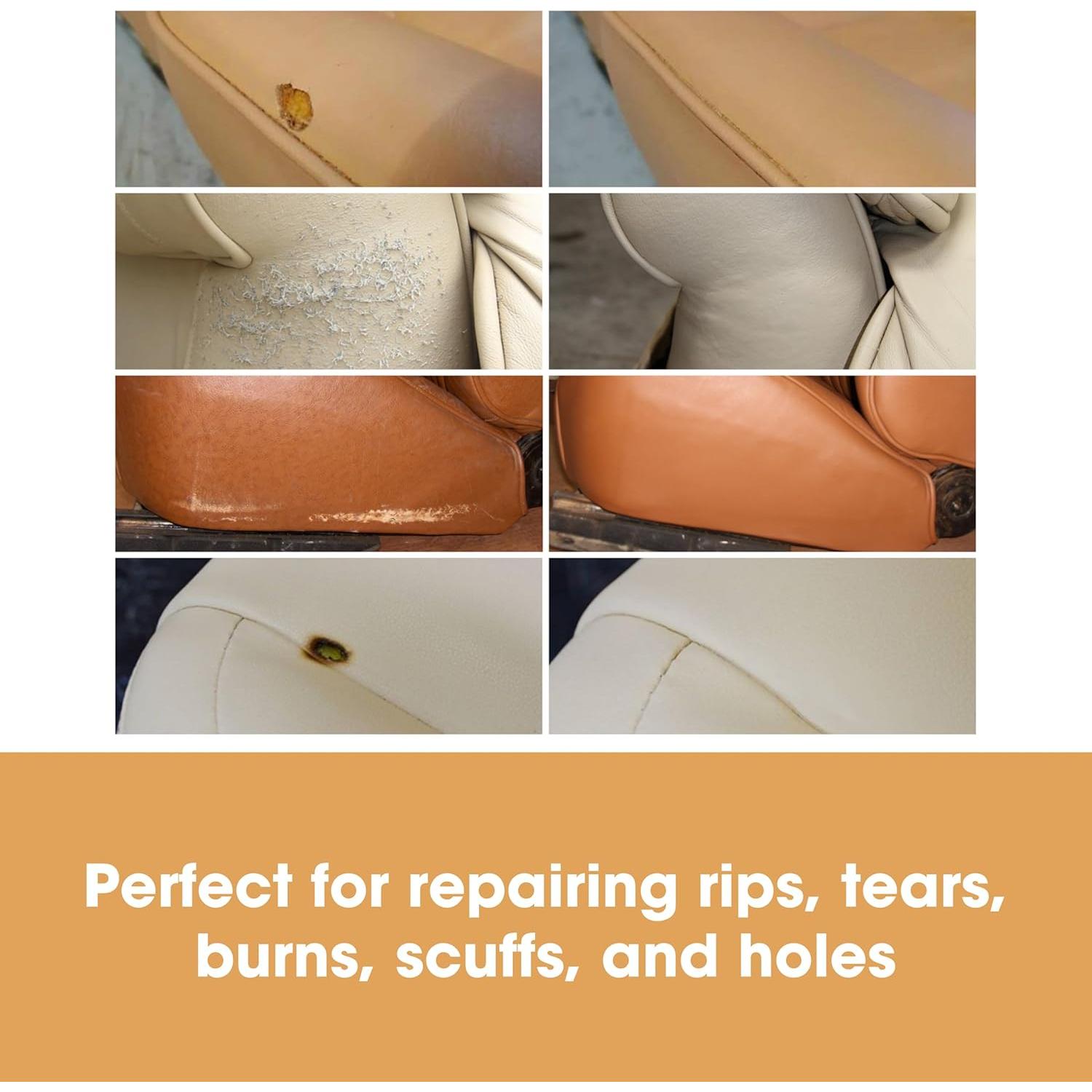 Relleno para Reparación de Cuero Furniture Clinic 50ml Blanco